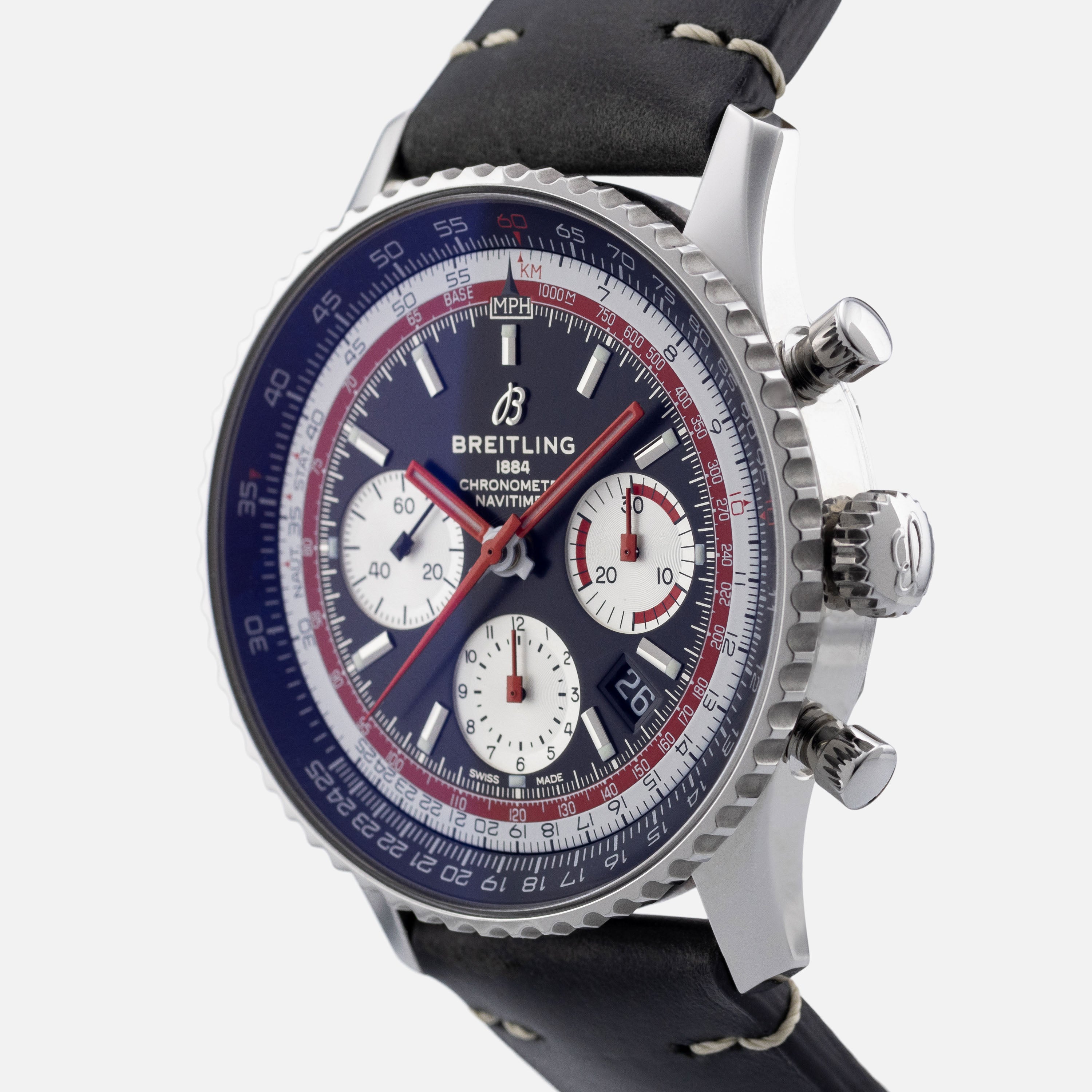 Breitling Navitimer 1 Chronograph 43 SwissAir Special Edition AB0121 Airline Capsule Collection