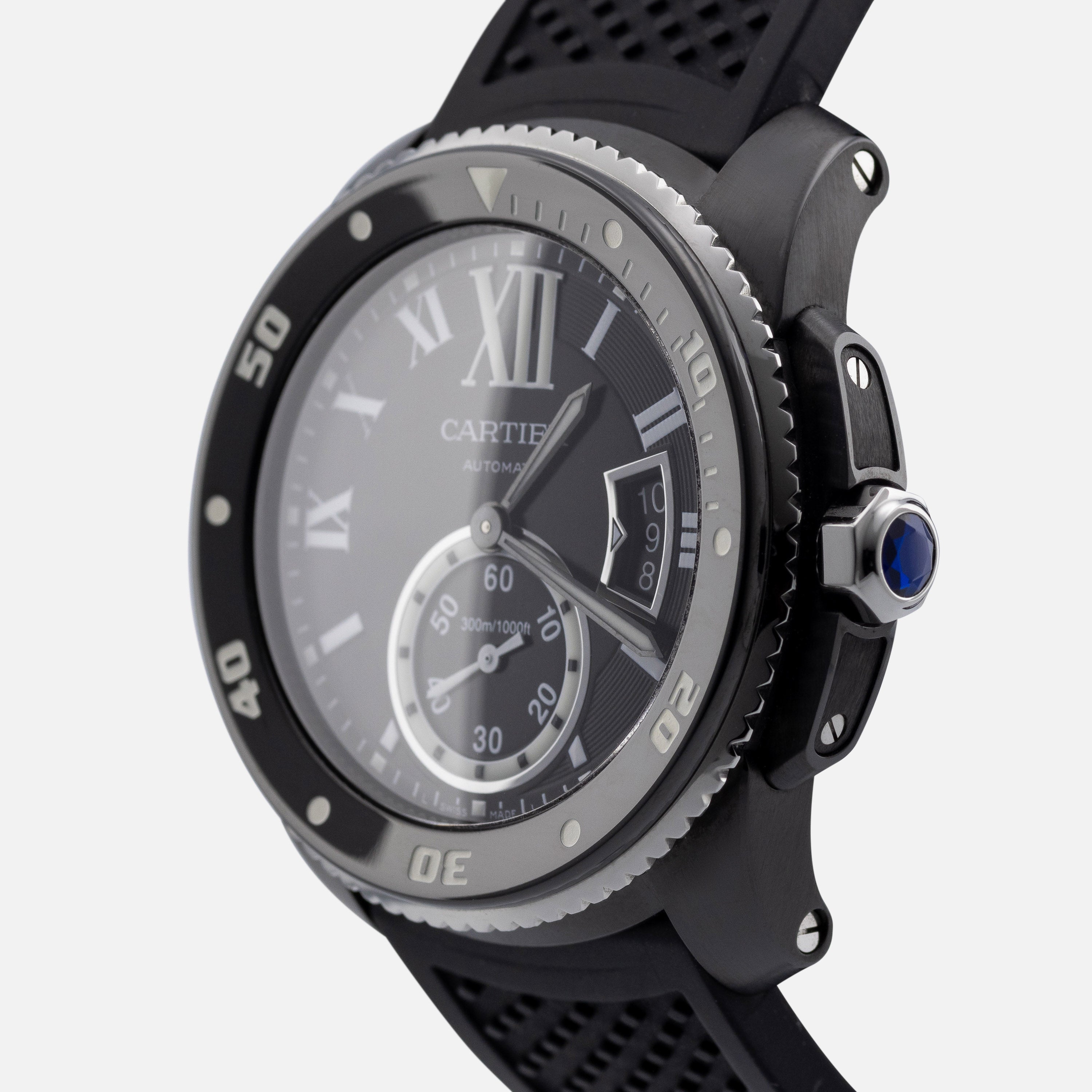 Cartier Calibre de Cartier Diver Carbon WSCA0006 HODINKEE Shop