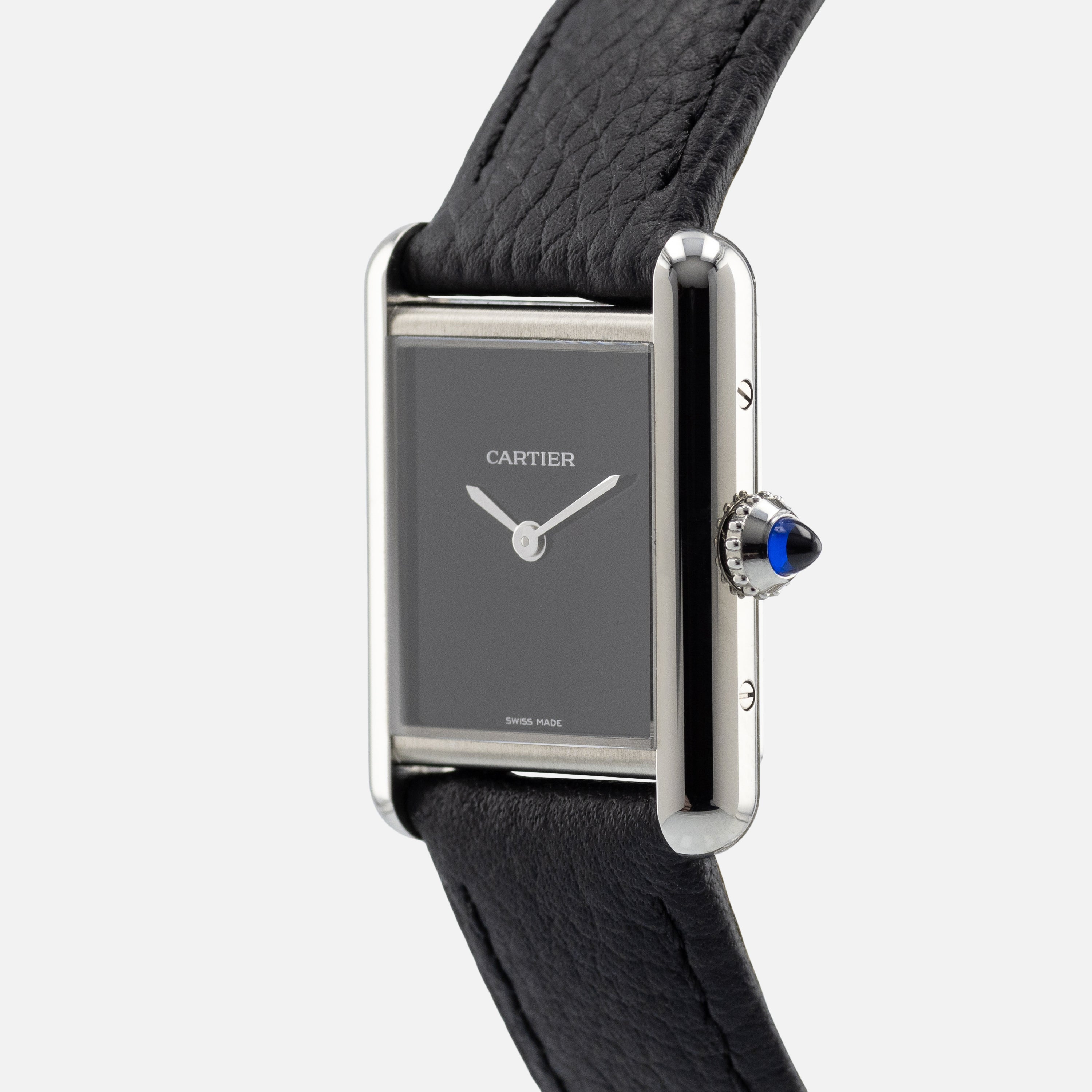 Cartier Tank Must Watch, Small Model, Quartz Movement, Steel