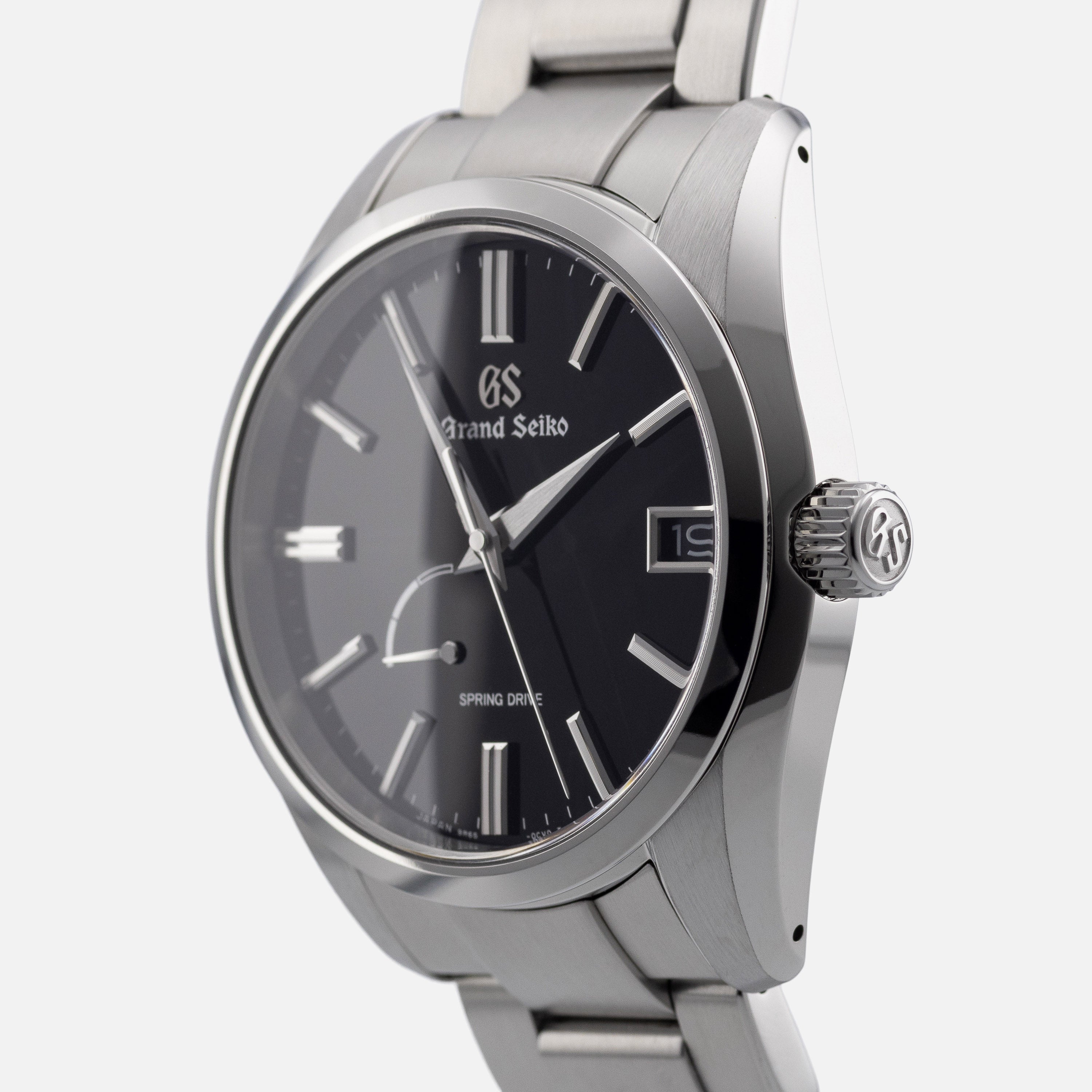 【ビンテージ】SEIKO時計 SEIKO SND367PC Men's Watch Quartz Chronograph Dial Black