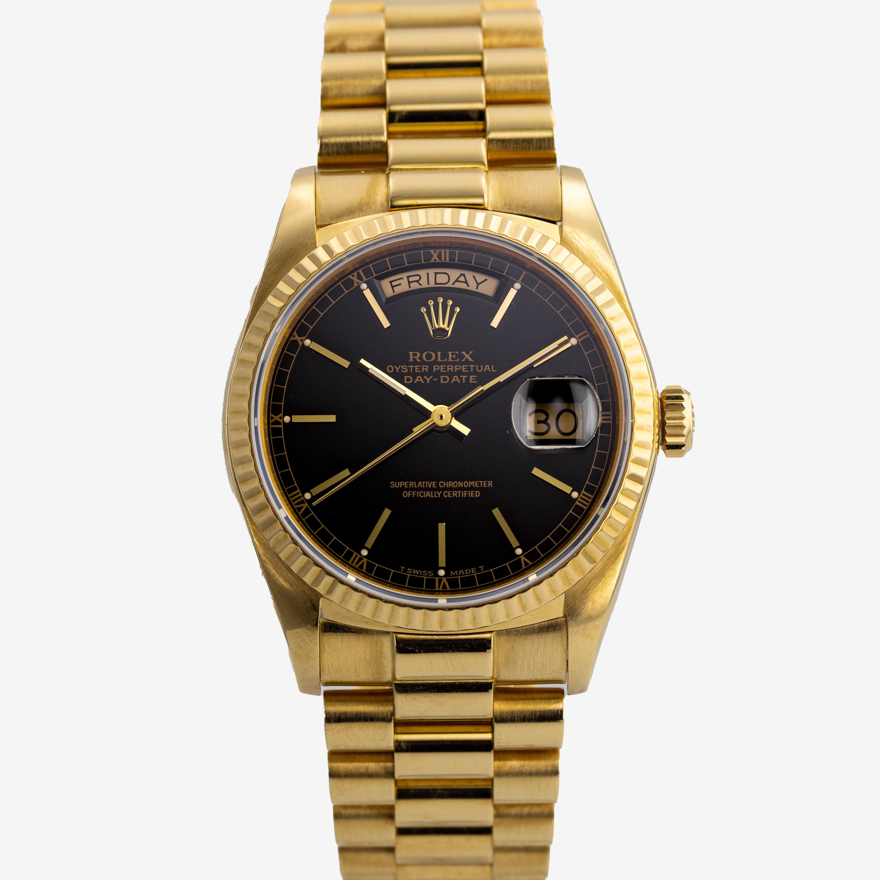 Rolex 18038 movement top