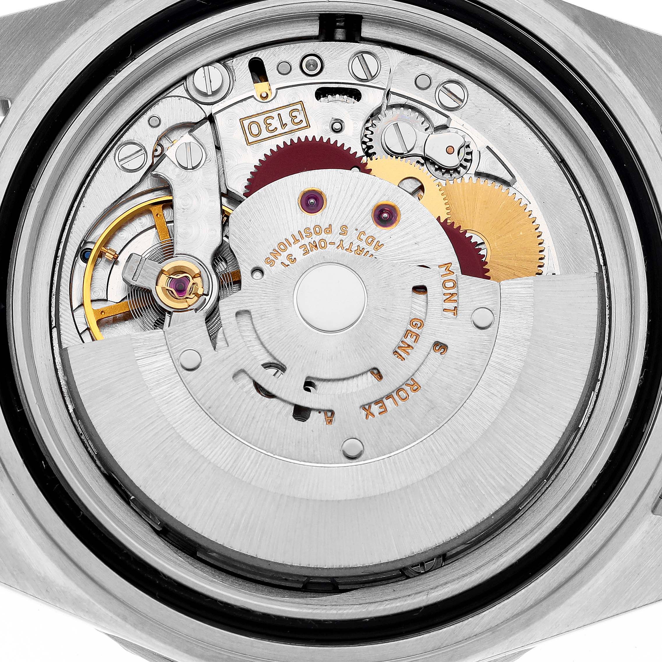 Rolex 14060m movement top