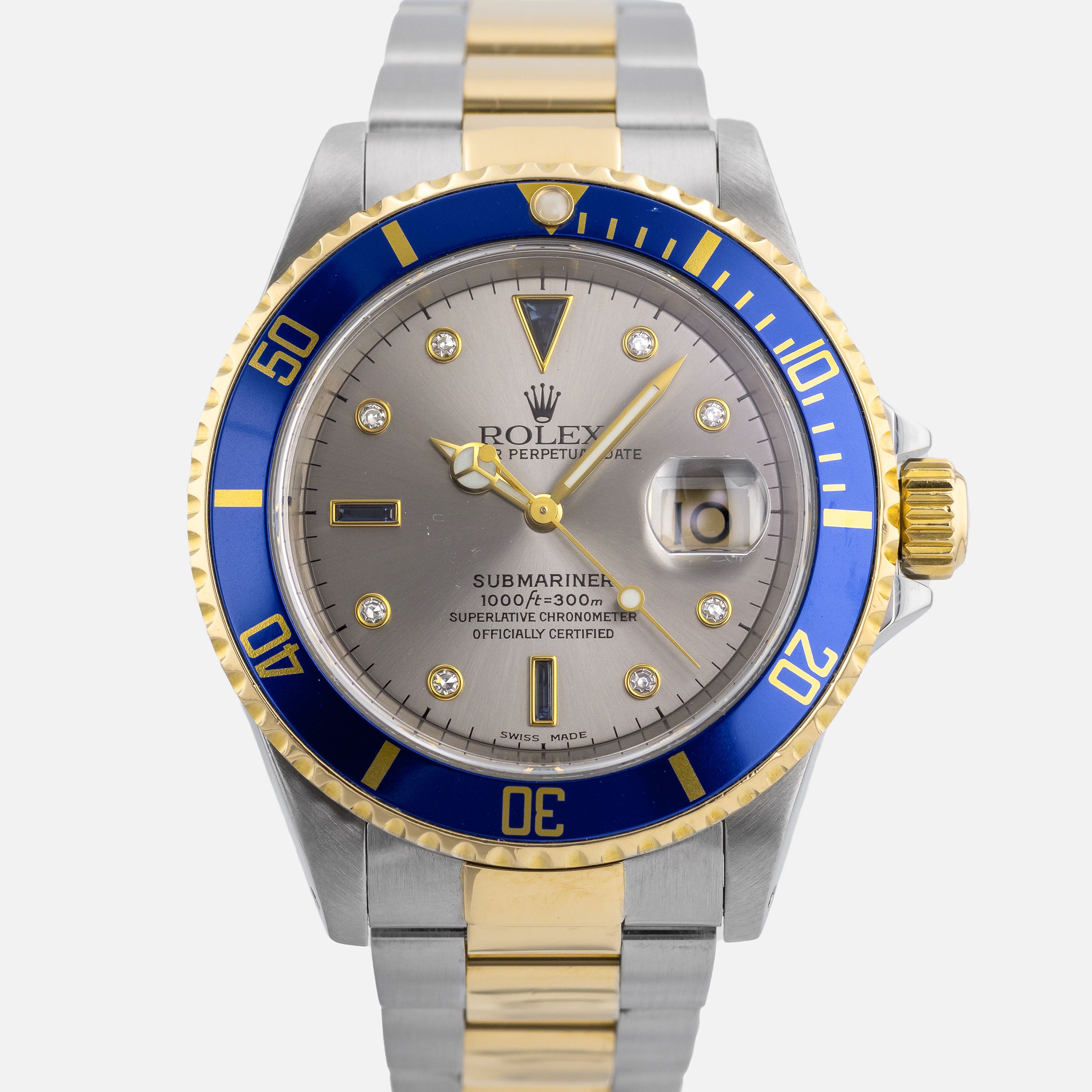 Rolex Submariner Serti Dial 16613 – HODINKEE Shop