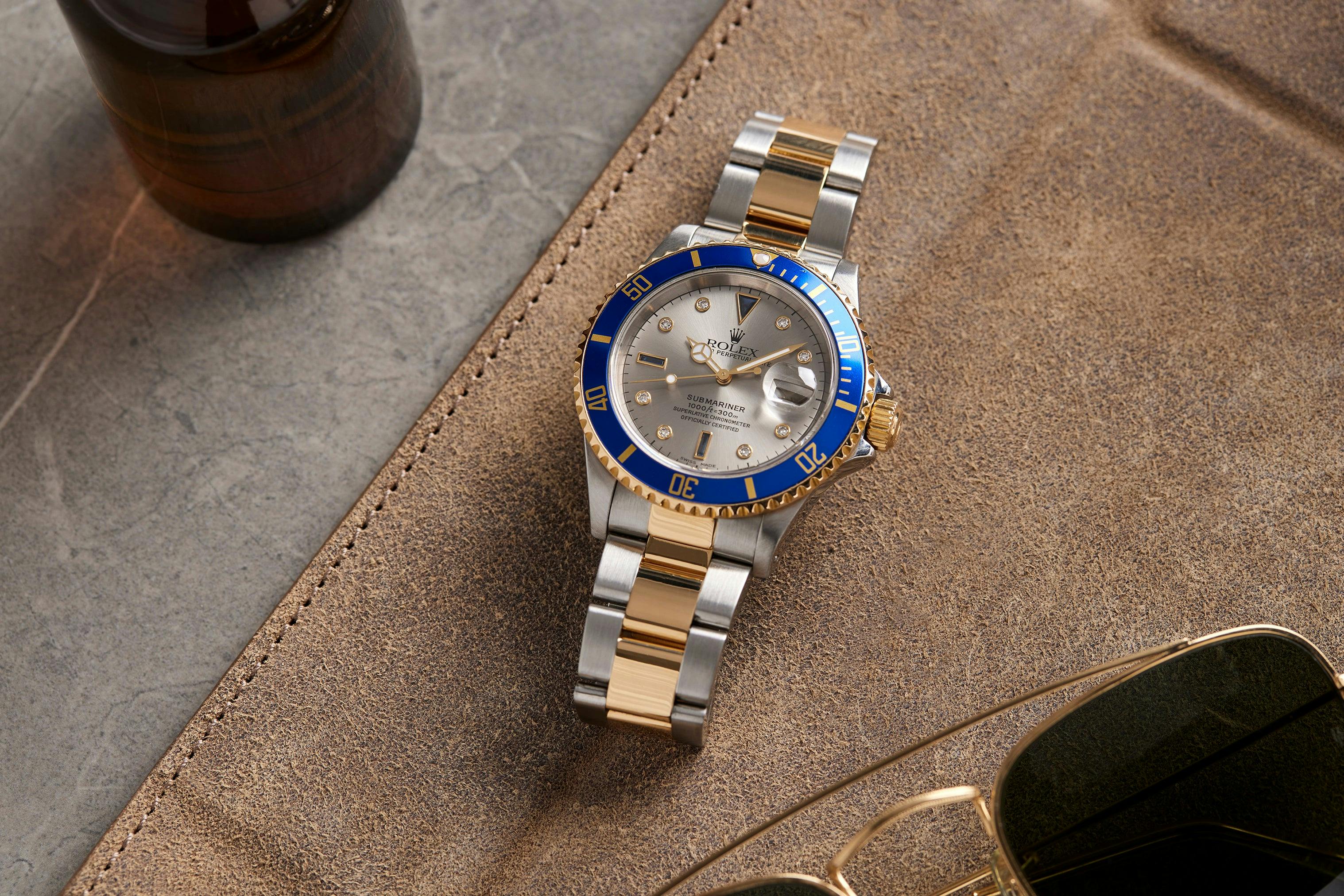 Rolex Submariner Serti Dial 16613