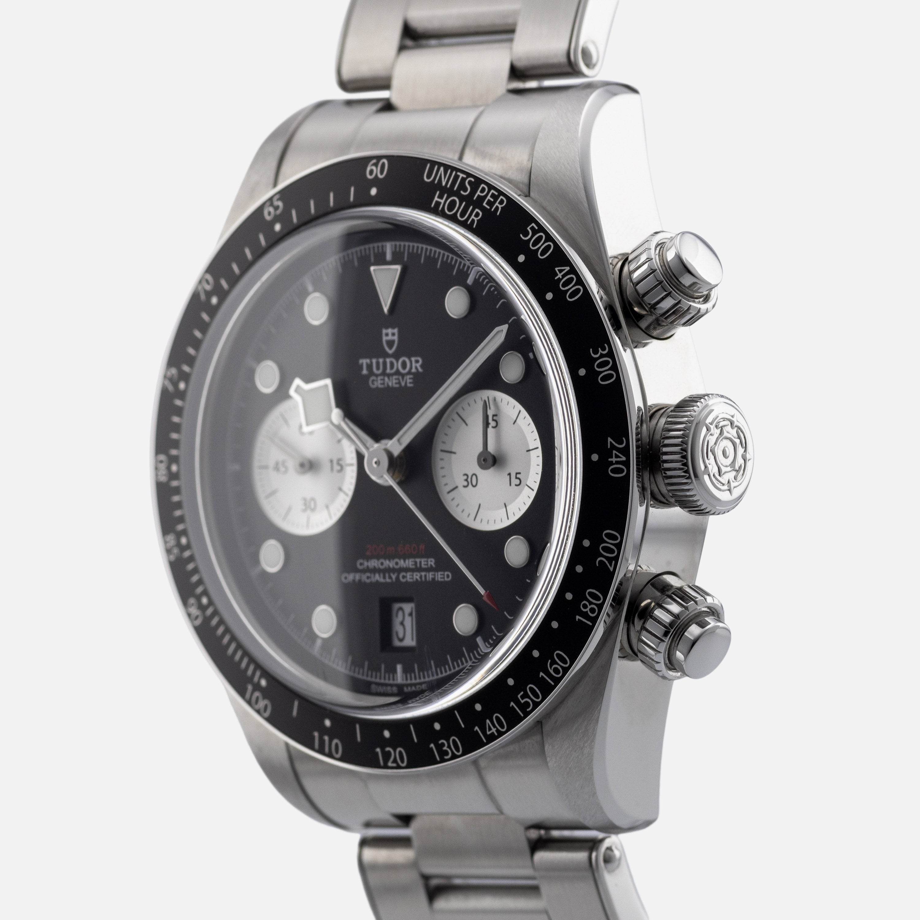 Tudor Heritage Black Bay Reverse Panda Chrono 79360