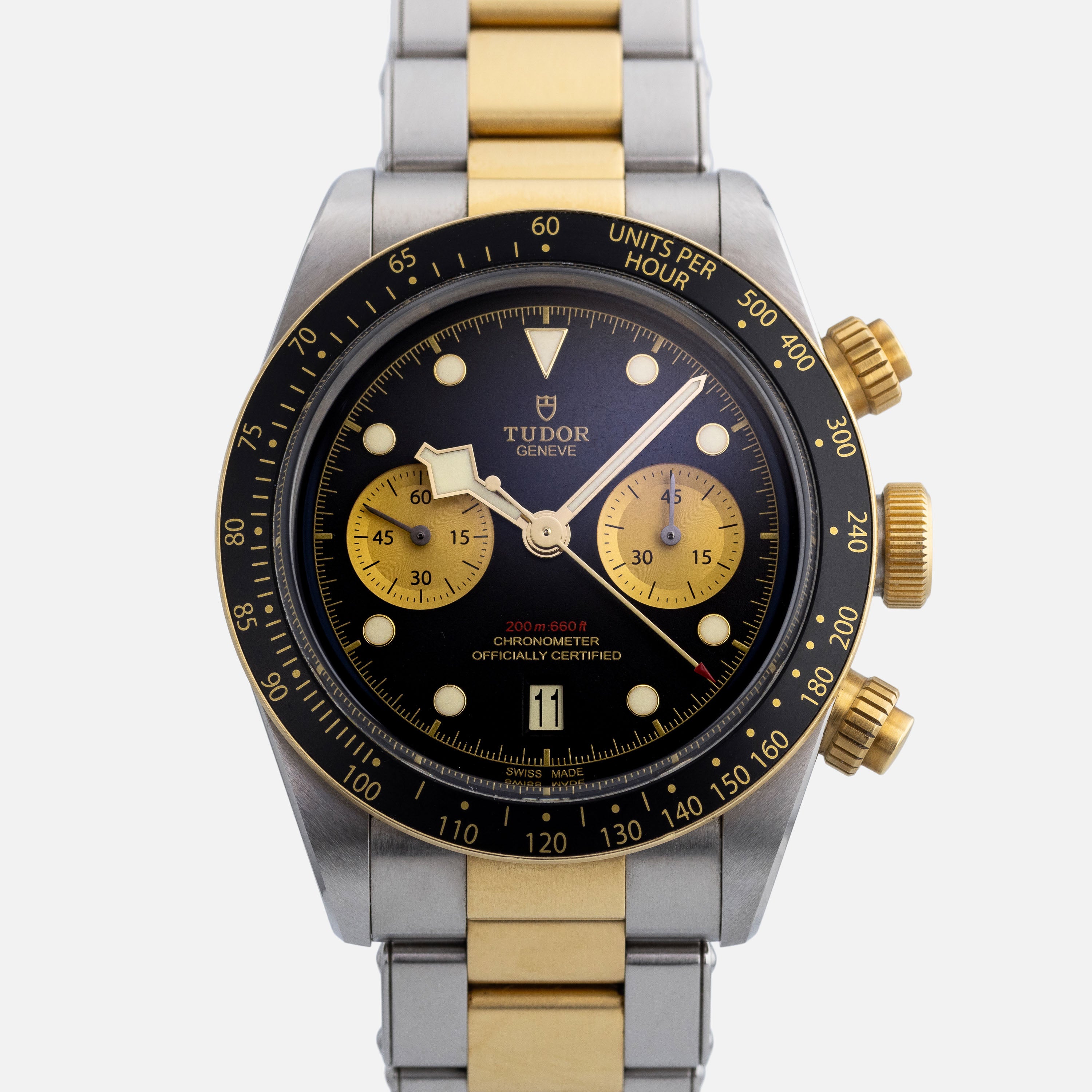 Tudor heritage black bay chrono price outlet