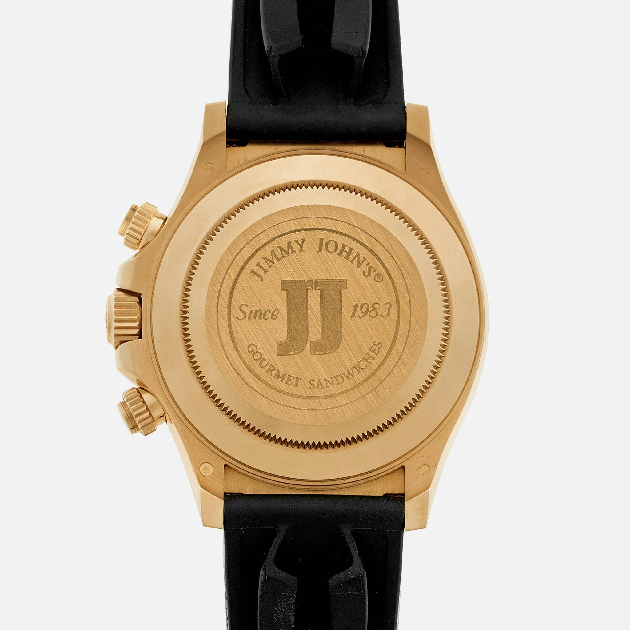 Daytona Ref. 116518 'Jimmy John's' In 18k Yellow Gold – HODINKEE Shop