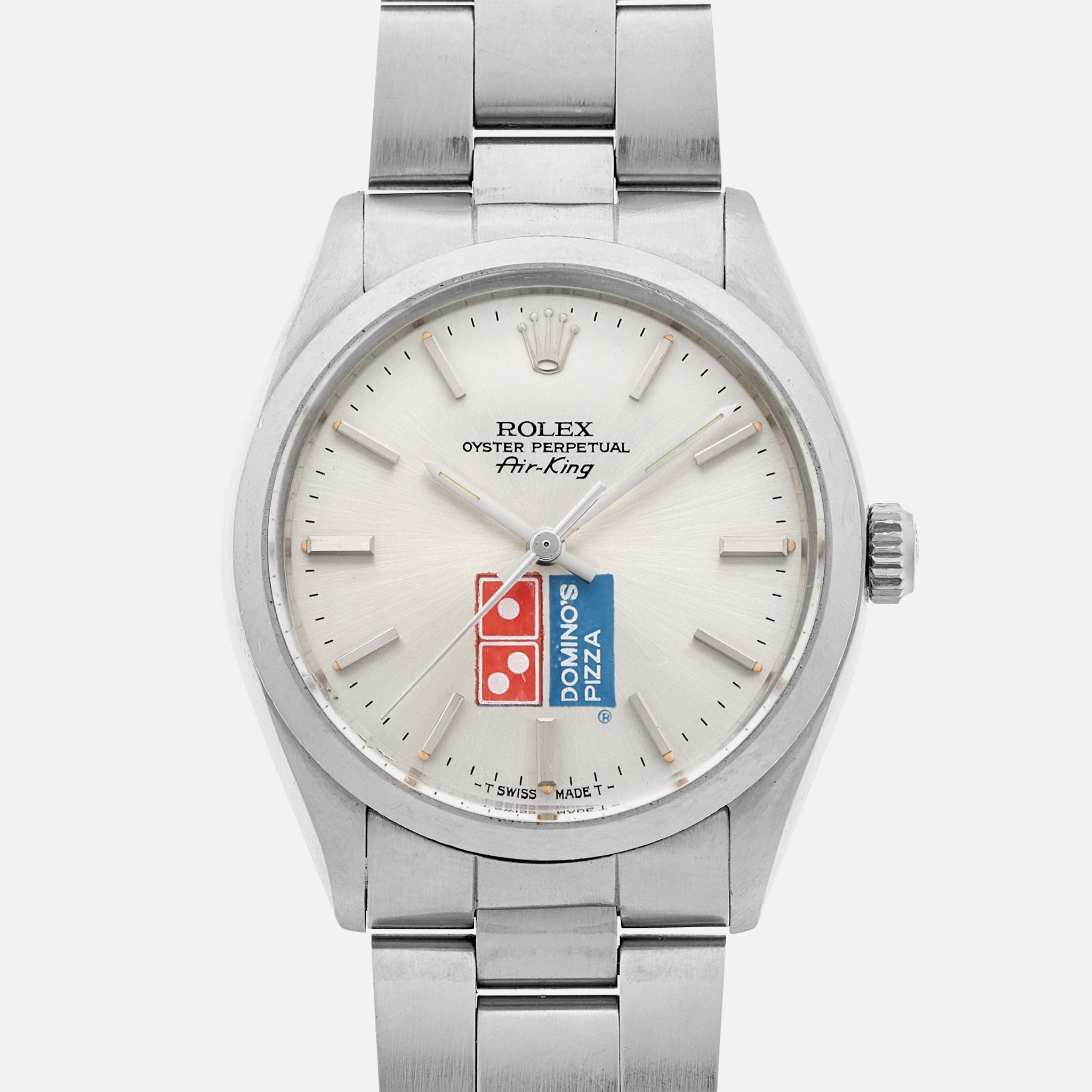 1987 Rolex Air King Ref. 5500 With Domino s Pizza Dial HODINKEE Shop