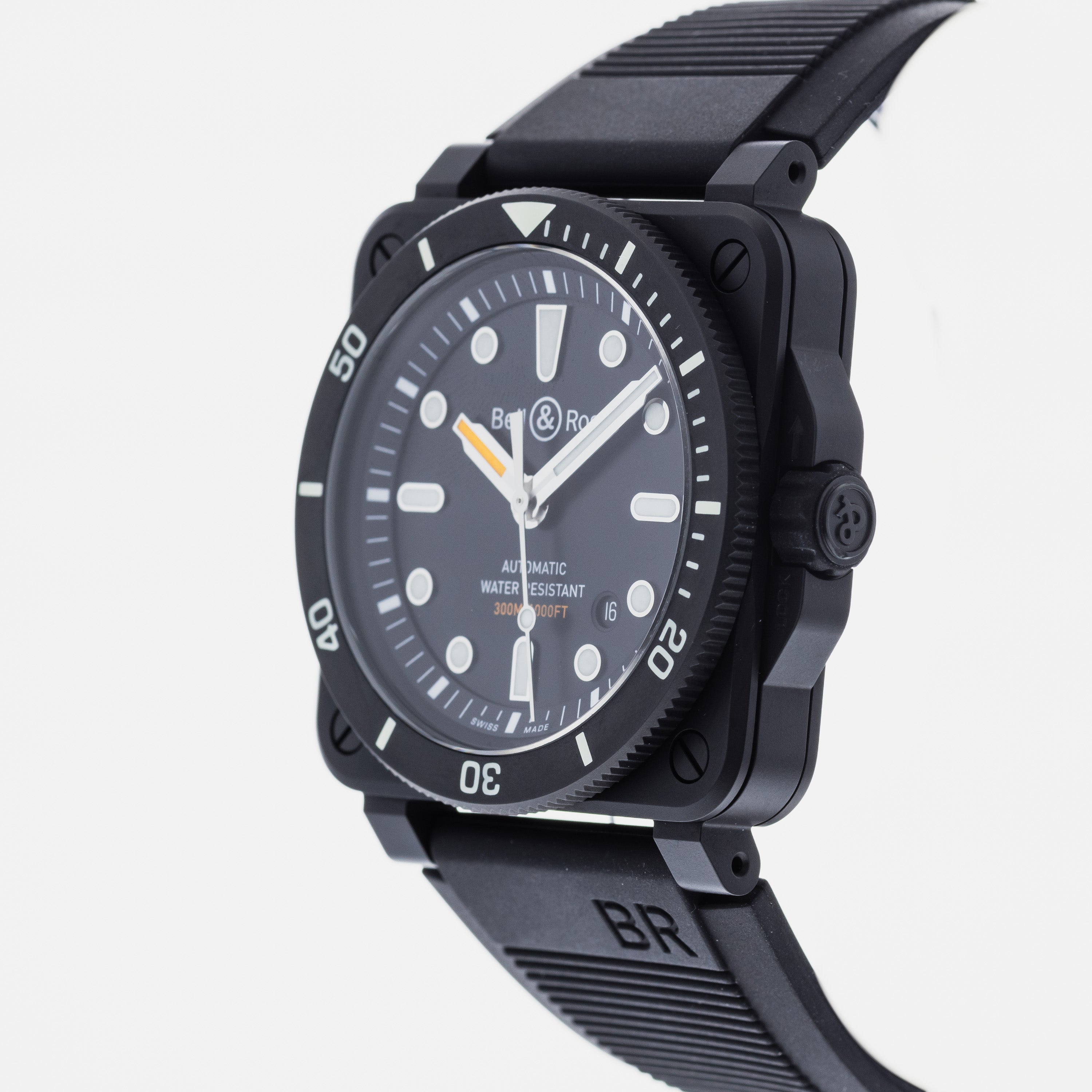 BR-03 Diver Black & Green Bronze