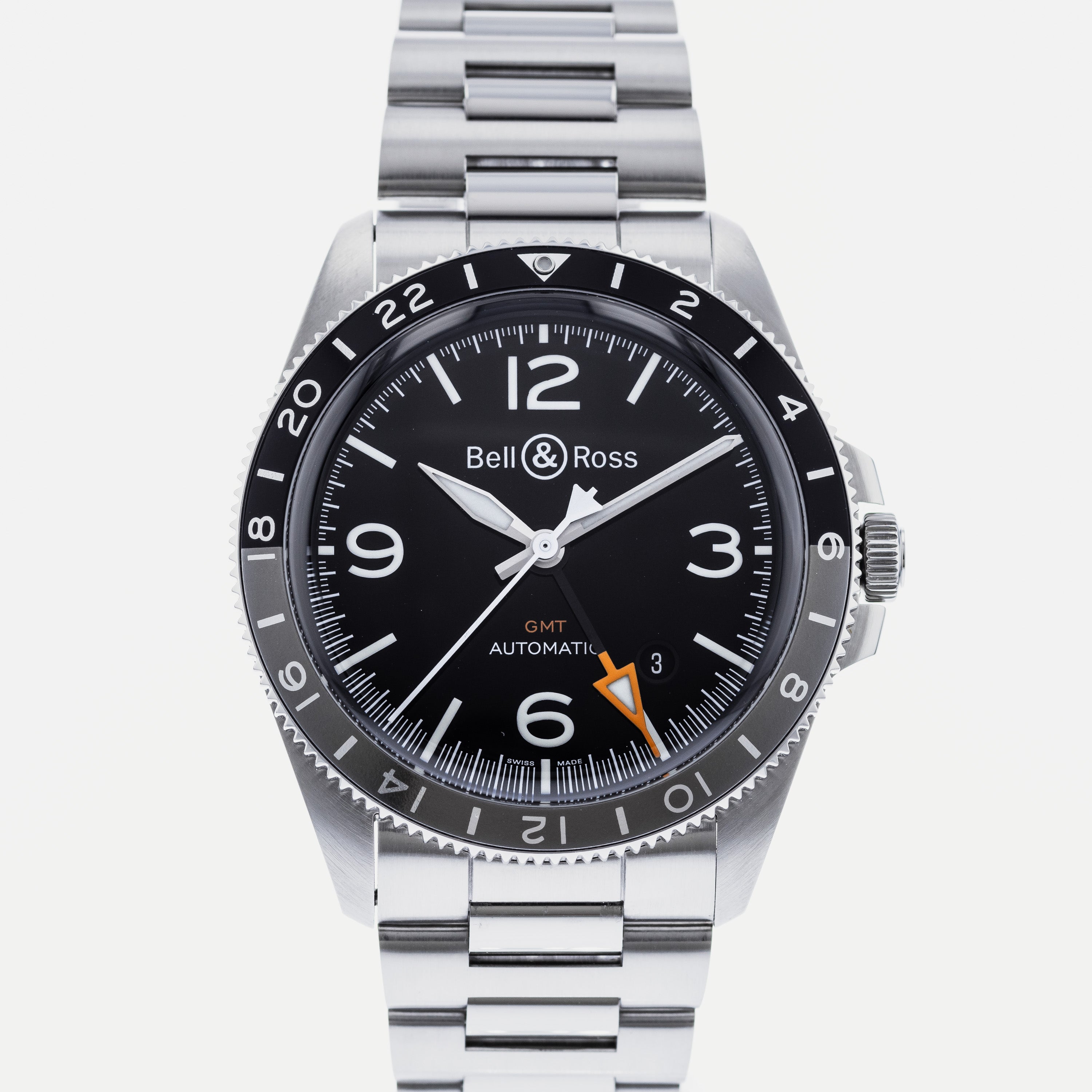 Bell & Ross BR V2-93 GMT BRV293-BL-ST/SST – HODINKEE Shop
