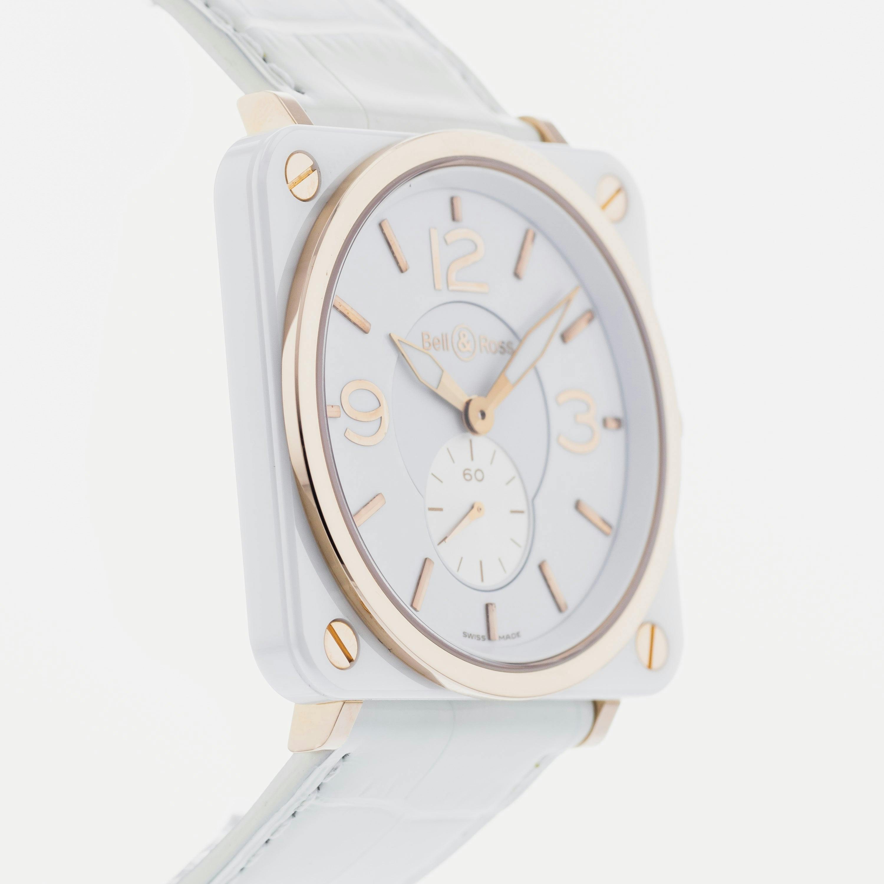 ベル＆ロス Bell＆Ross BRS-98-WCS スクエア クォーツ レディース _922443 Bell & Ross Aviation Reference BRS-98-WCS – Alexander's Jewelers