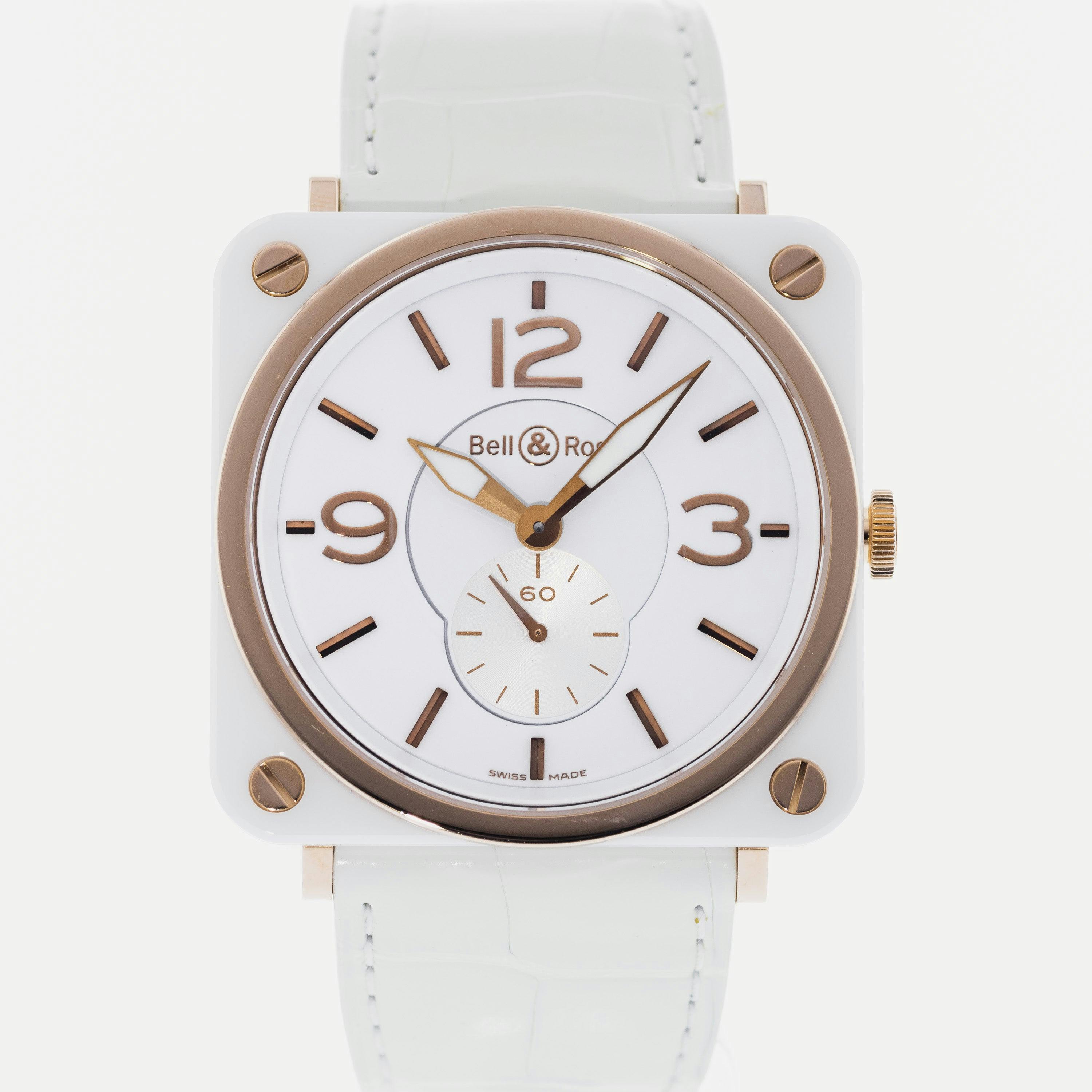 ベル＆ロス Bell＆Ross BRS-98-WCS スクエア クォーツ レディース _922443 Bell & Ross Aviation Reference BRS-98-WCS – Alexander's Jewelers