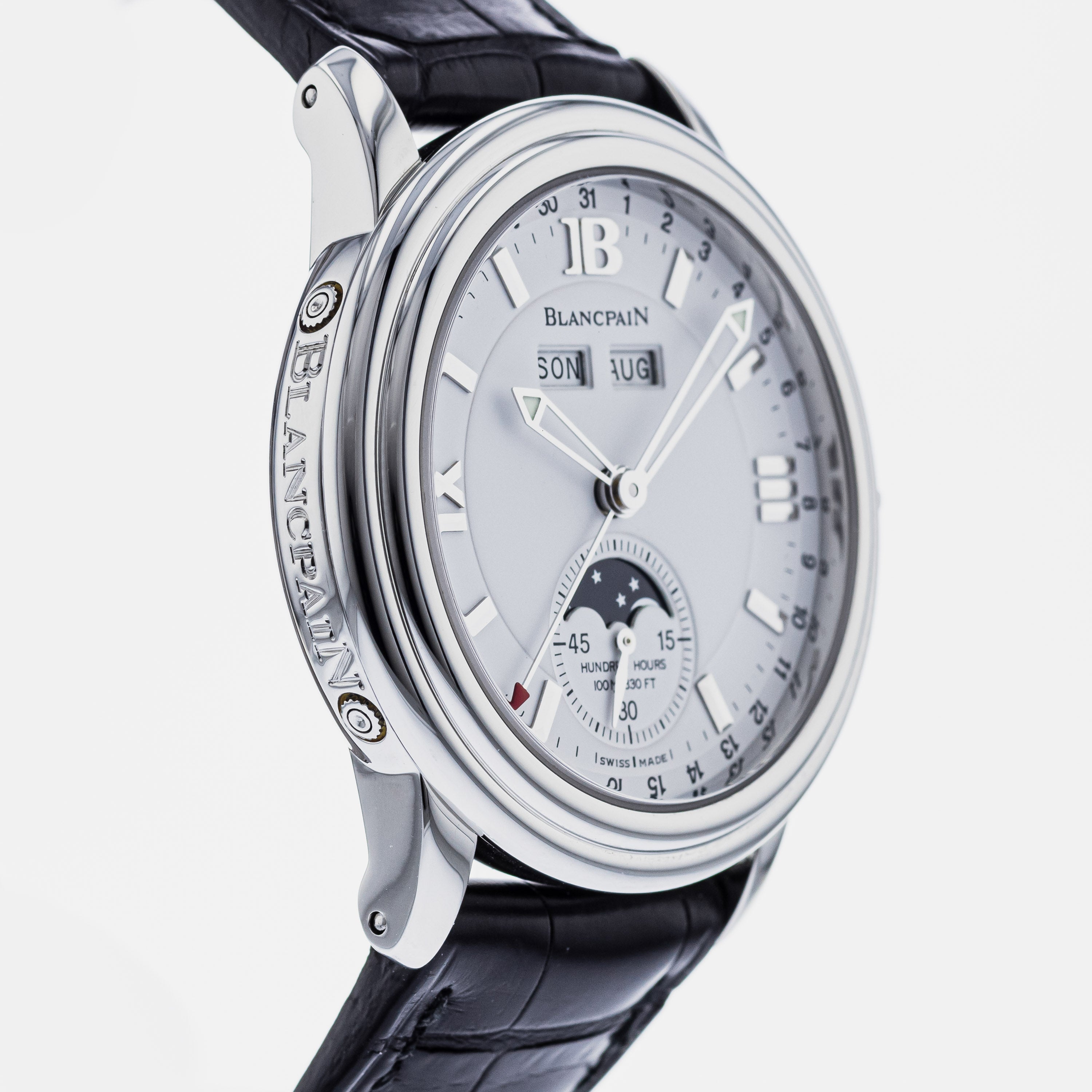 Blancpain leman complete calendar moonphase best sale