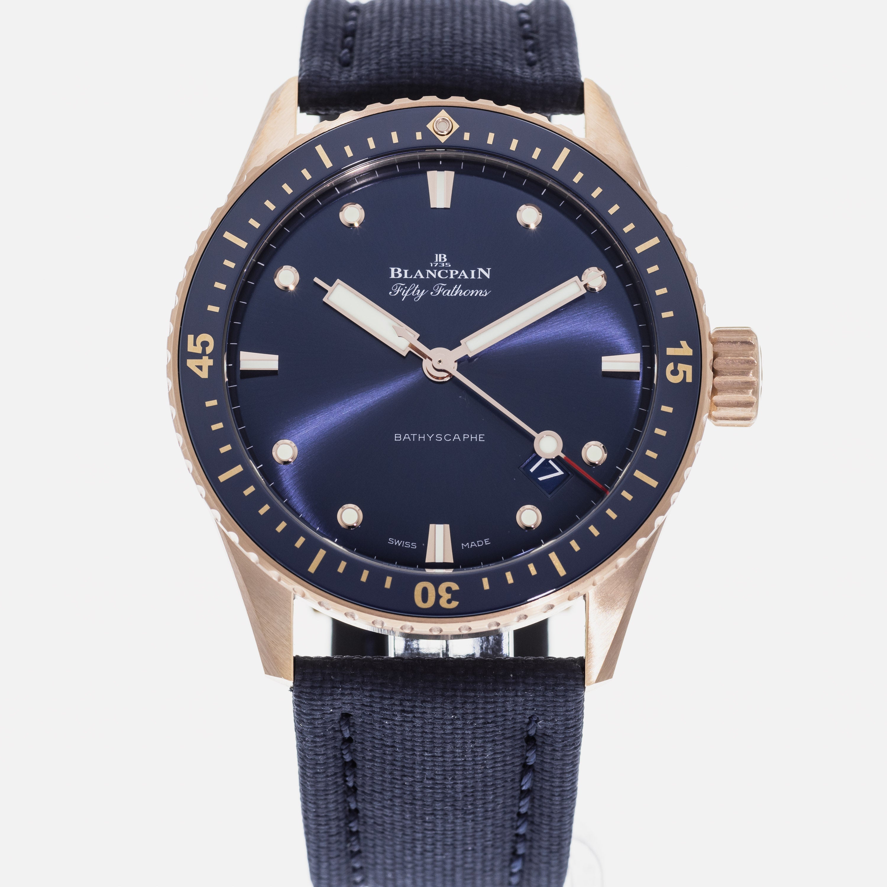 Blancpain Fifty Fathoms 5000-36S40-O52A – HODINKEE Shop
