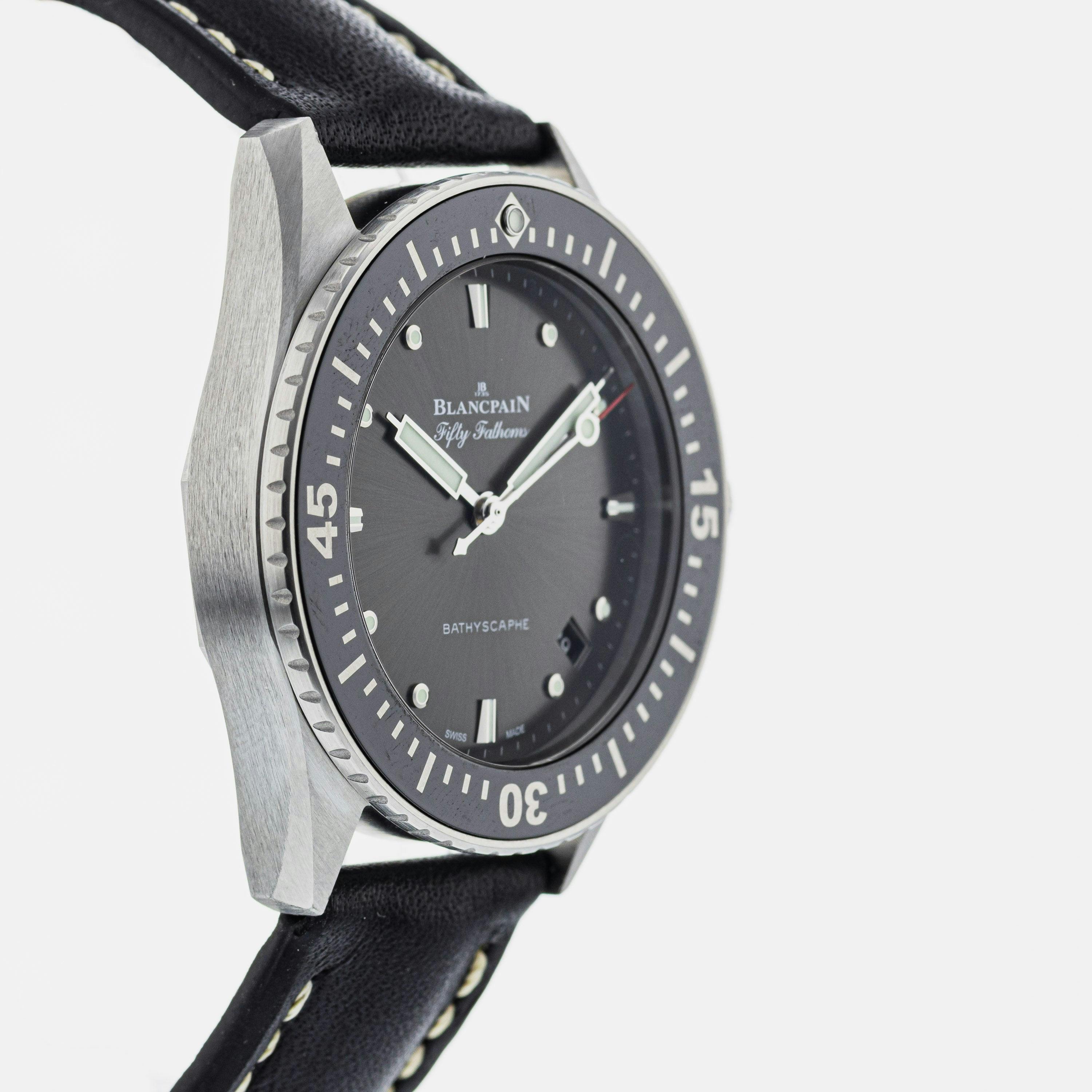 Blancpain Fifty Fathoms Bathyscaphe 5100B-1110-B52A – HODINKEE Shop