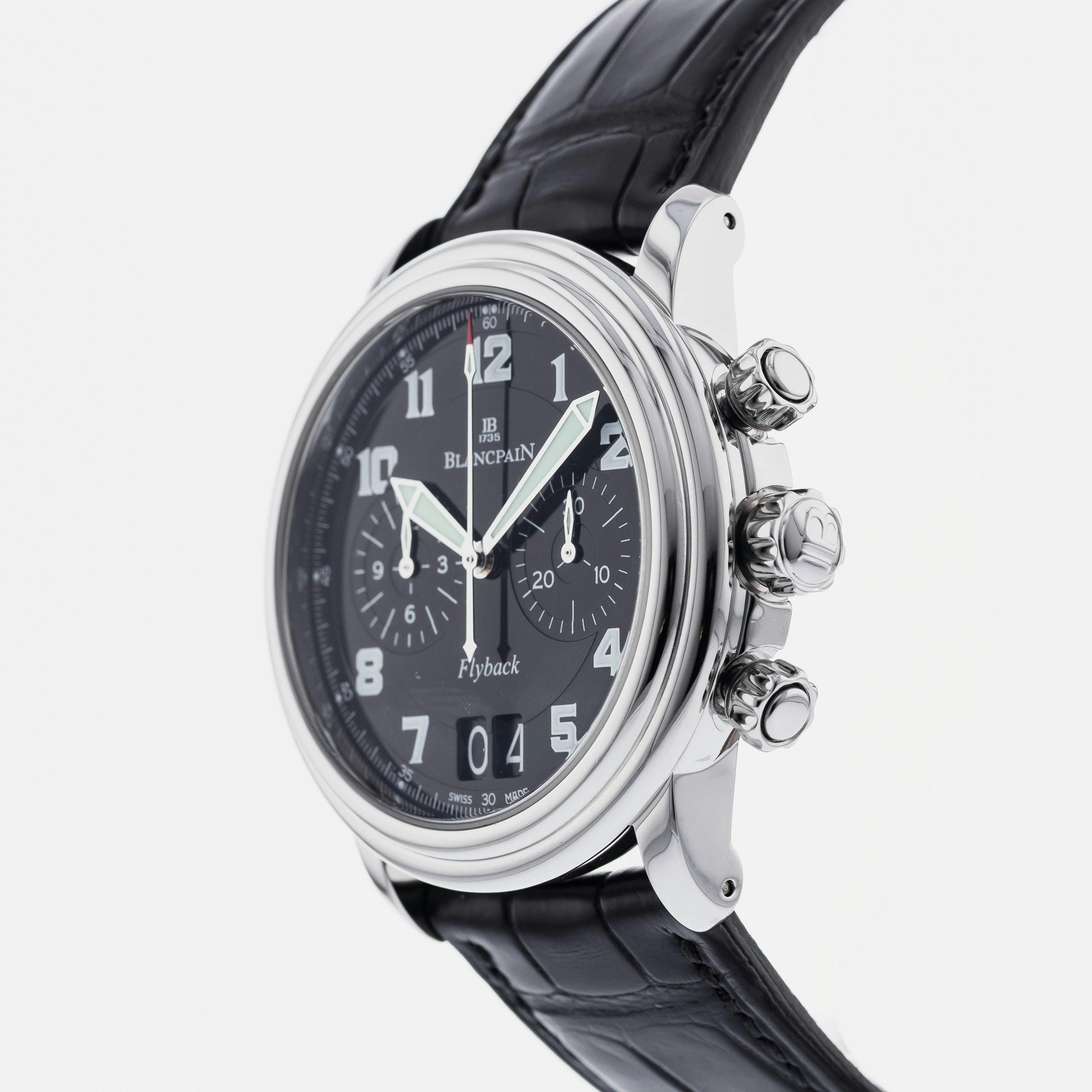 Blancpain Flyback Grande Date Leman Chronograph 2885F-1130-53B