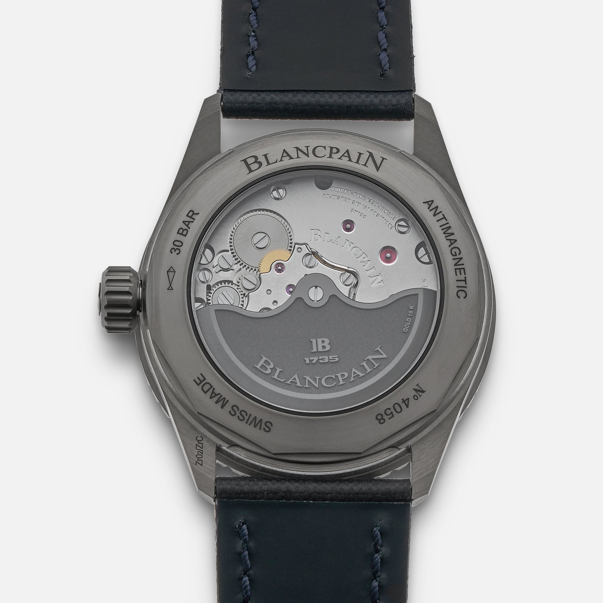 blancpain fifty fathoms blue