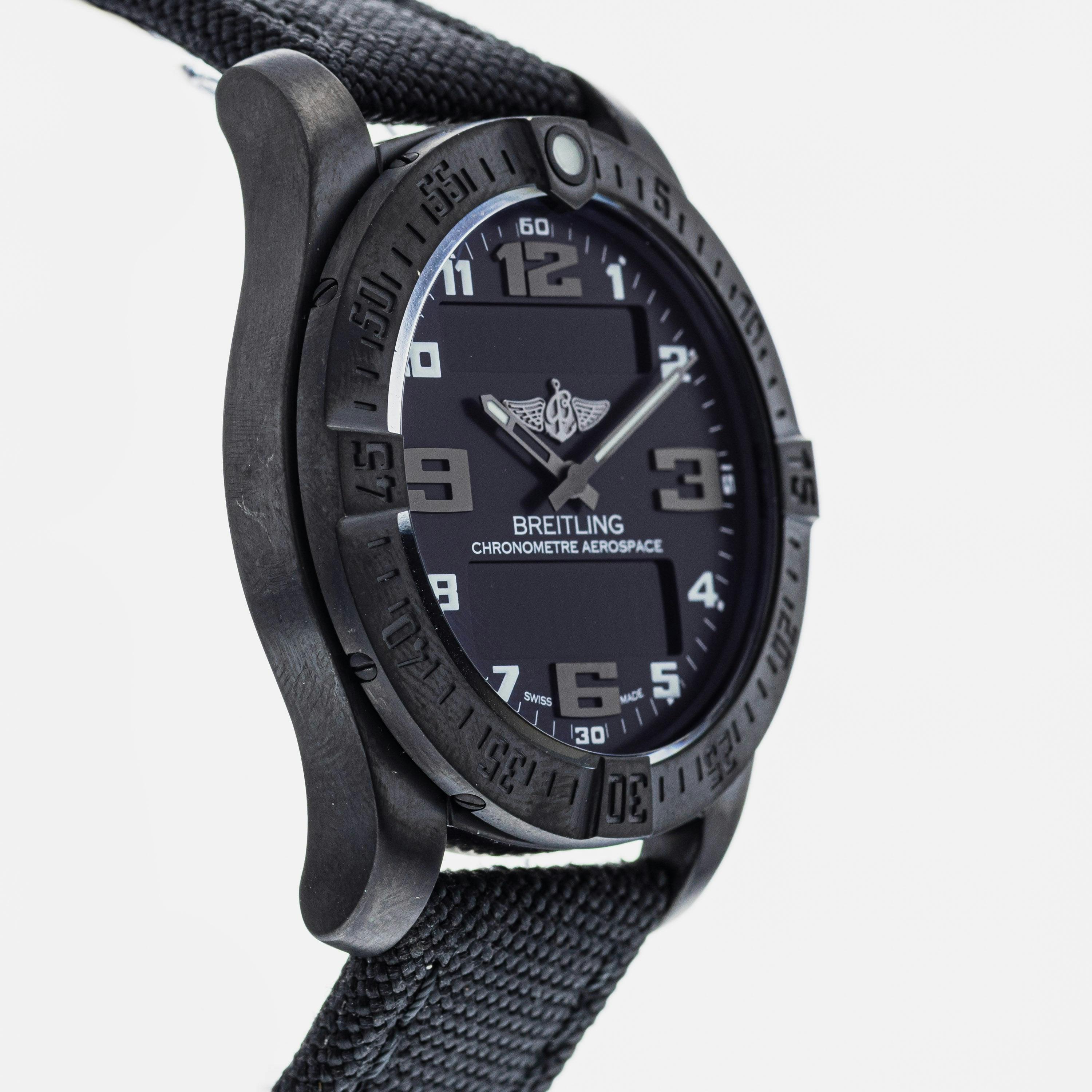 BRUNT アーリーバード ブラック Breitling Aerospace Evo Night Mission V79363 – HODINKEE Shop