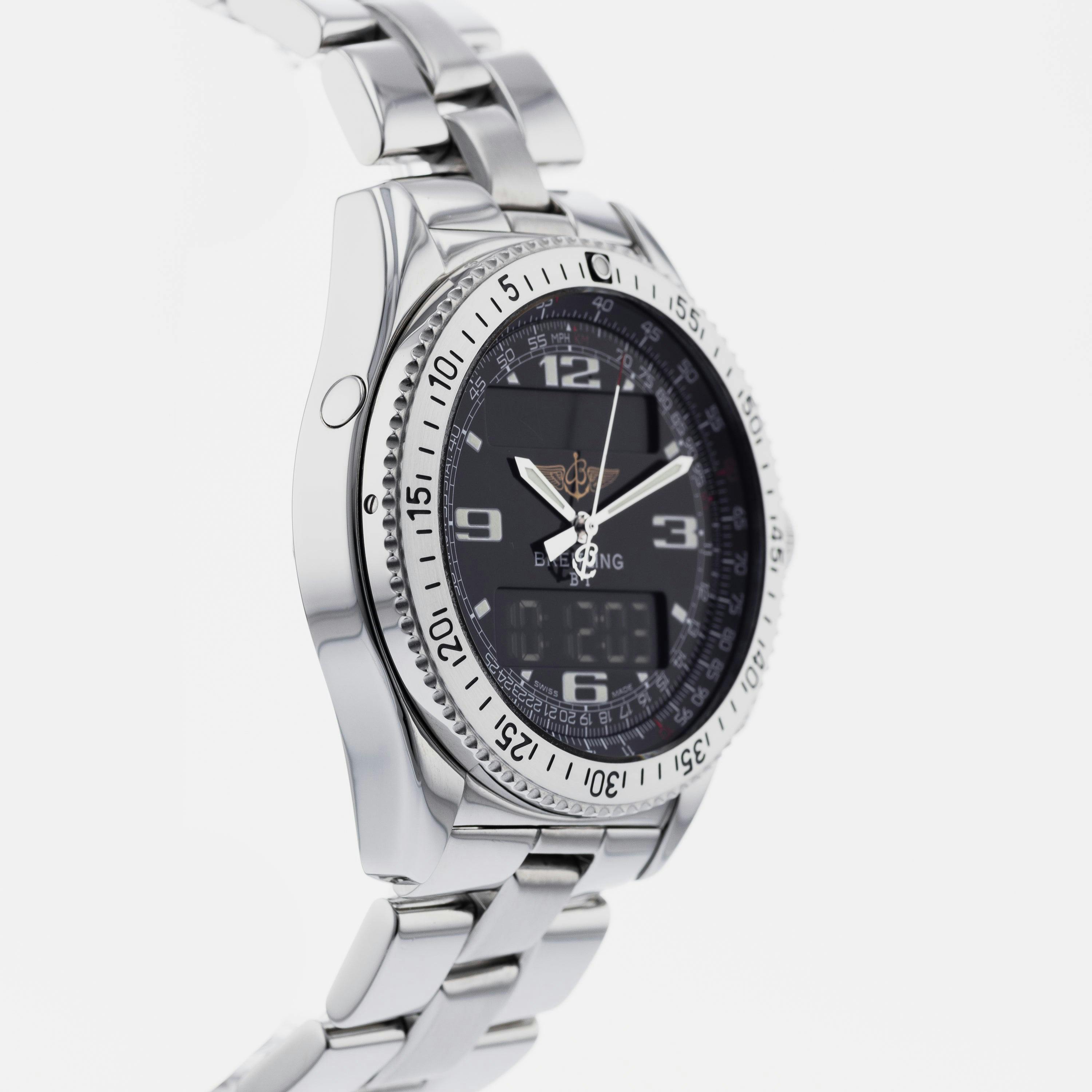 ブライトリング B-1 BREITLING A68362 デジアナ Breitling アナデジ B 