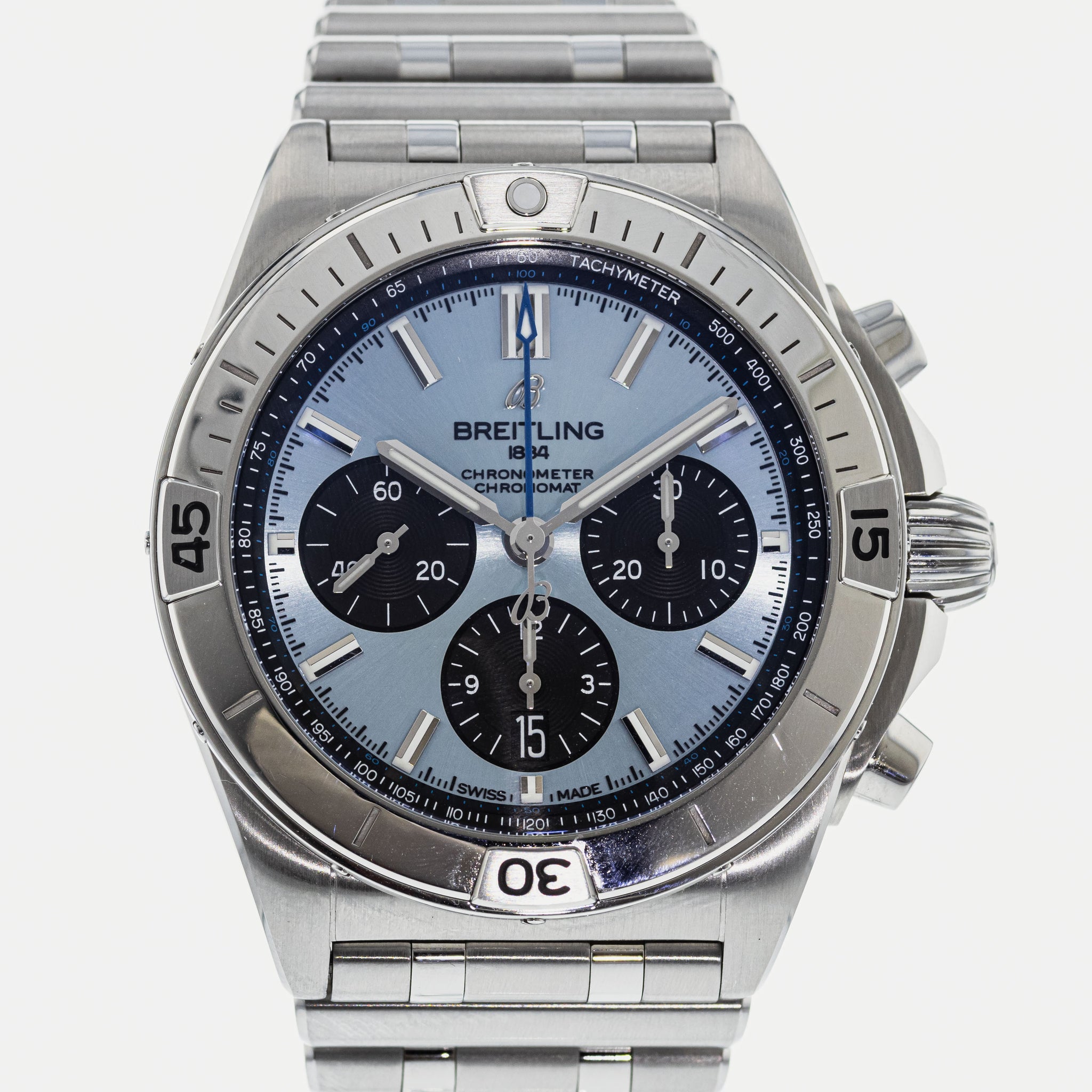 breitling chronomat panda