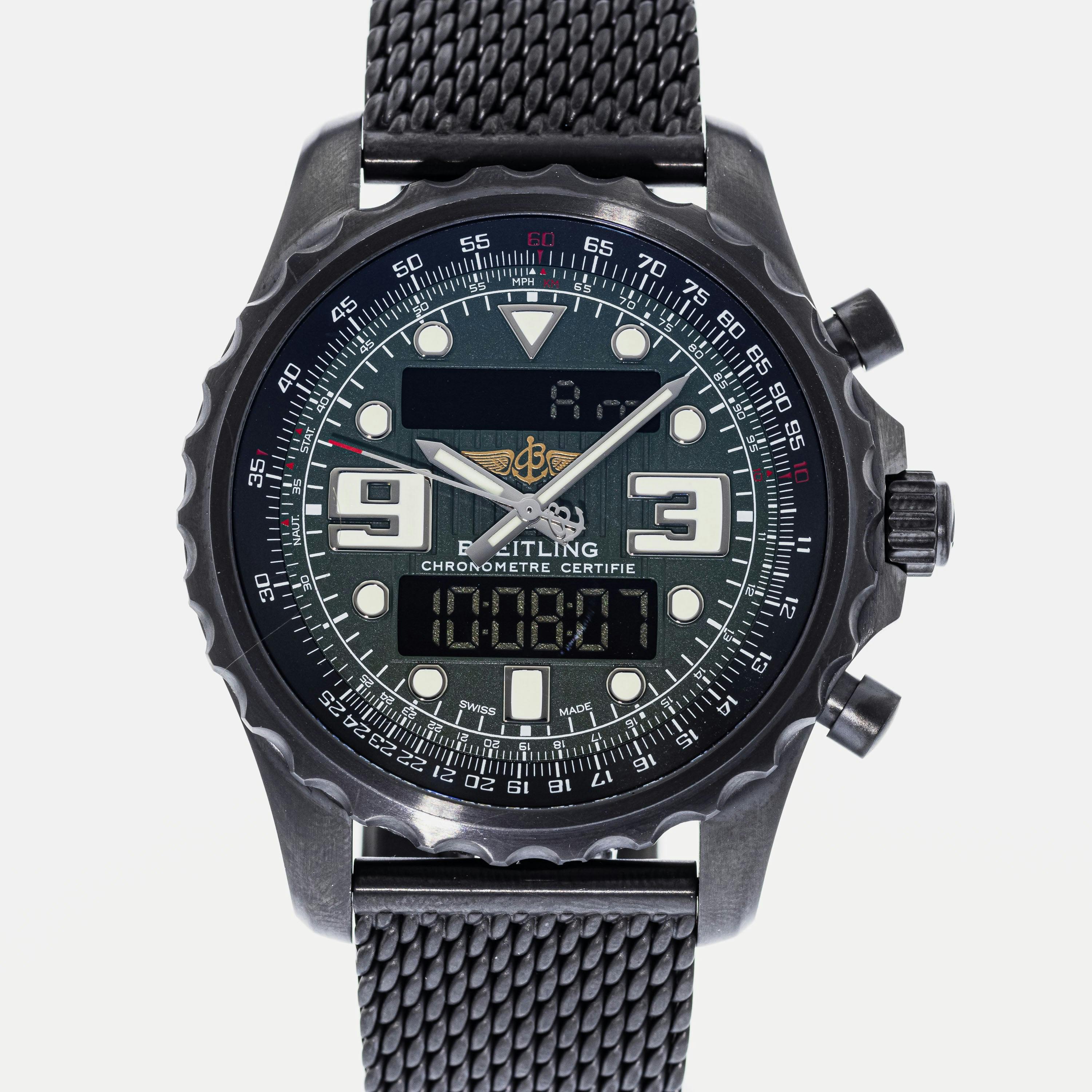Breitling Chronospace Blacksteel Limited Edition M78365 – HODINKEE