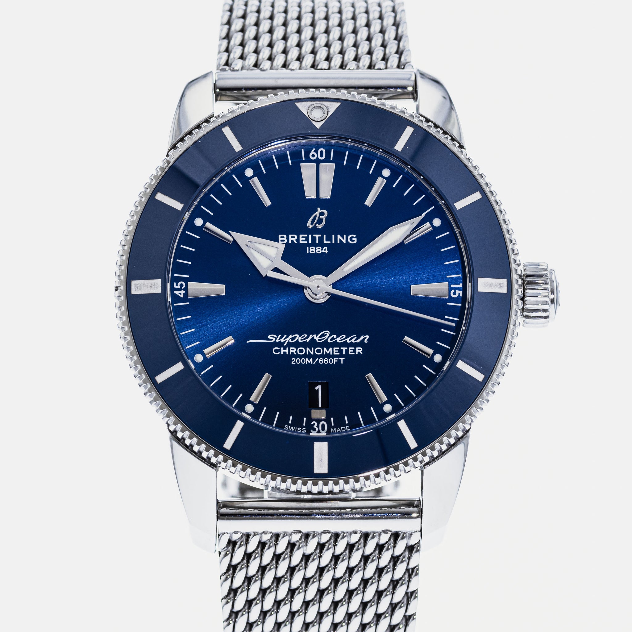 breitling 1884 automatic superocean 200m 660ft price
