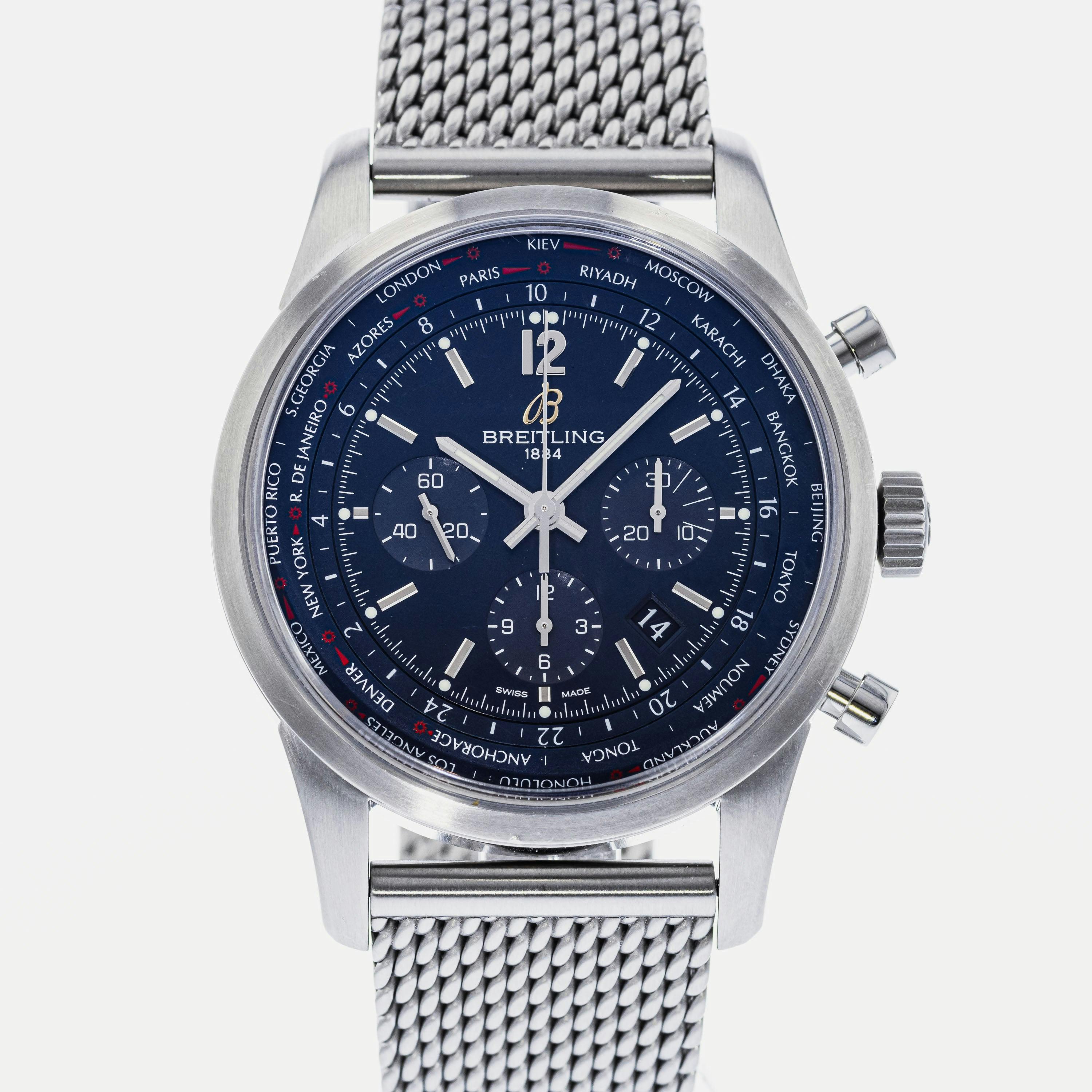 Breitling Transocean Chronograph Unitime Pilot AB0510 – HODINKEE Shop