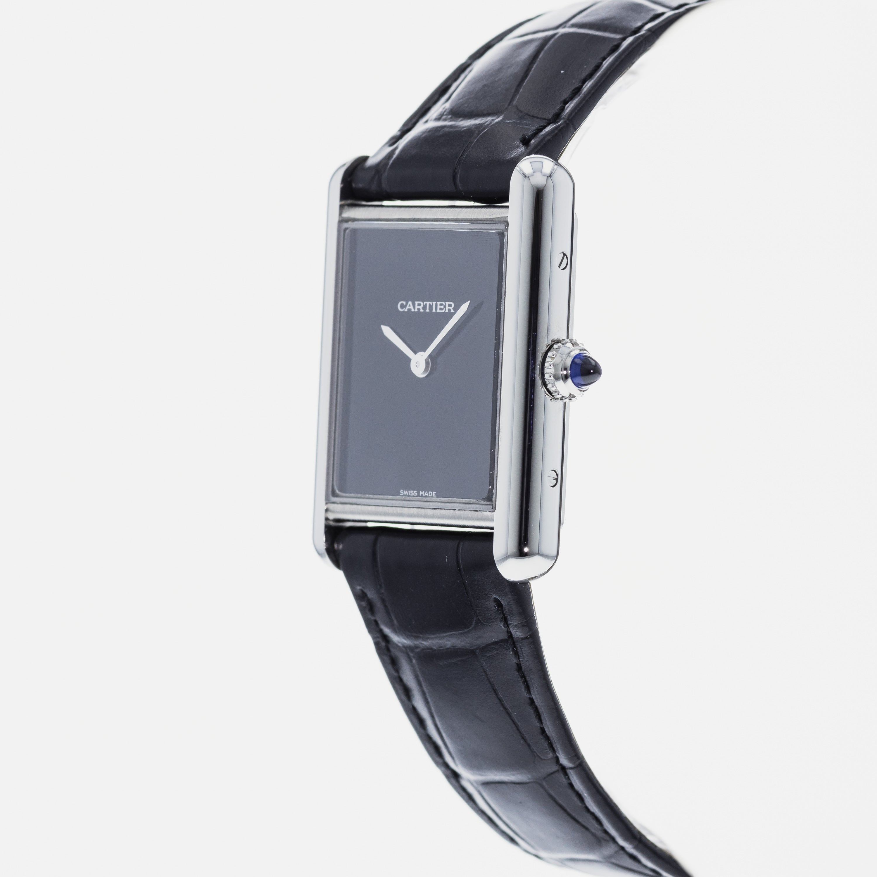 Cartier Must de Cartier 時計　ウィメンズ Cartier Must de Cartier Tank Sterling Silver Diamond Women's