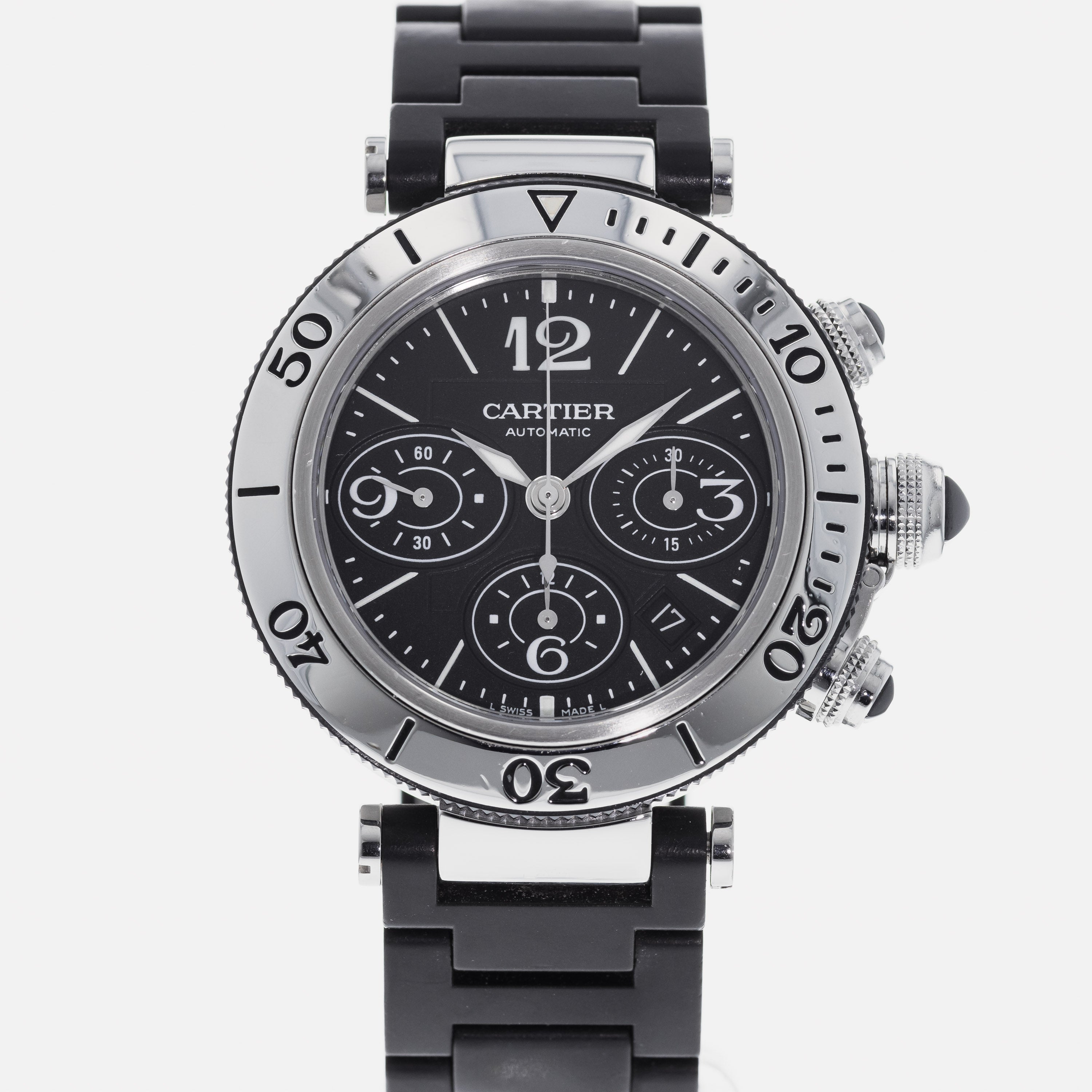 Cartier Pasha Seatimer Chronograph XL W31088U2 – HODINKEE Shop