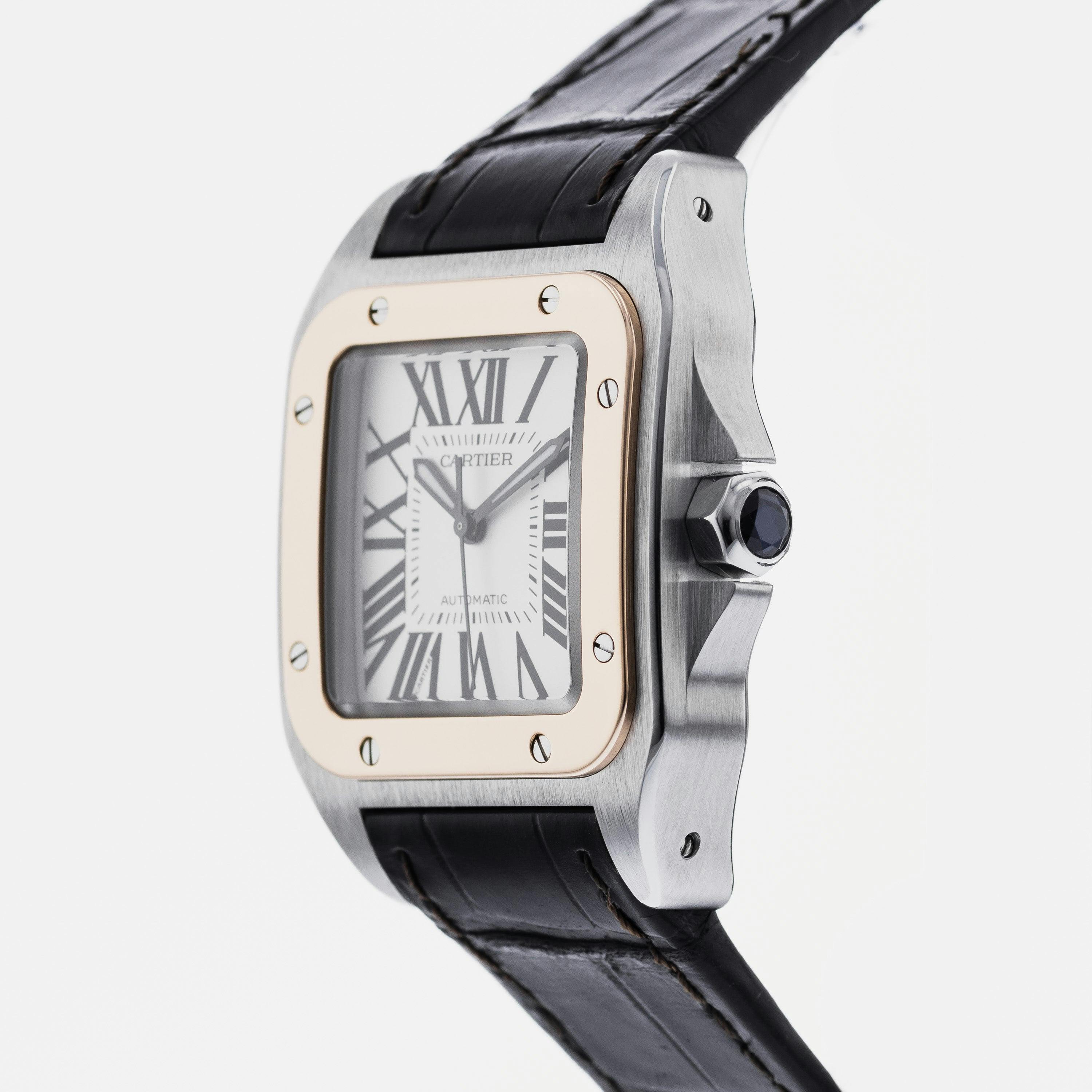 Cartier Santos レディース時計 Cartier Santos 100 Medium W20107X7 – HODINKEE Shop