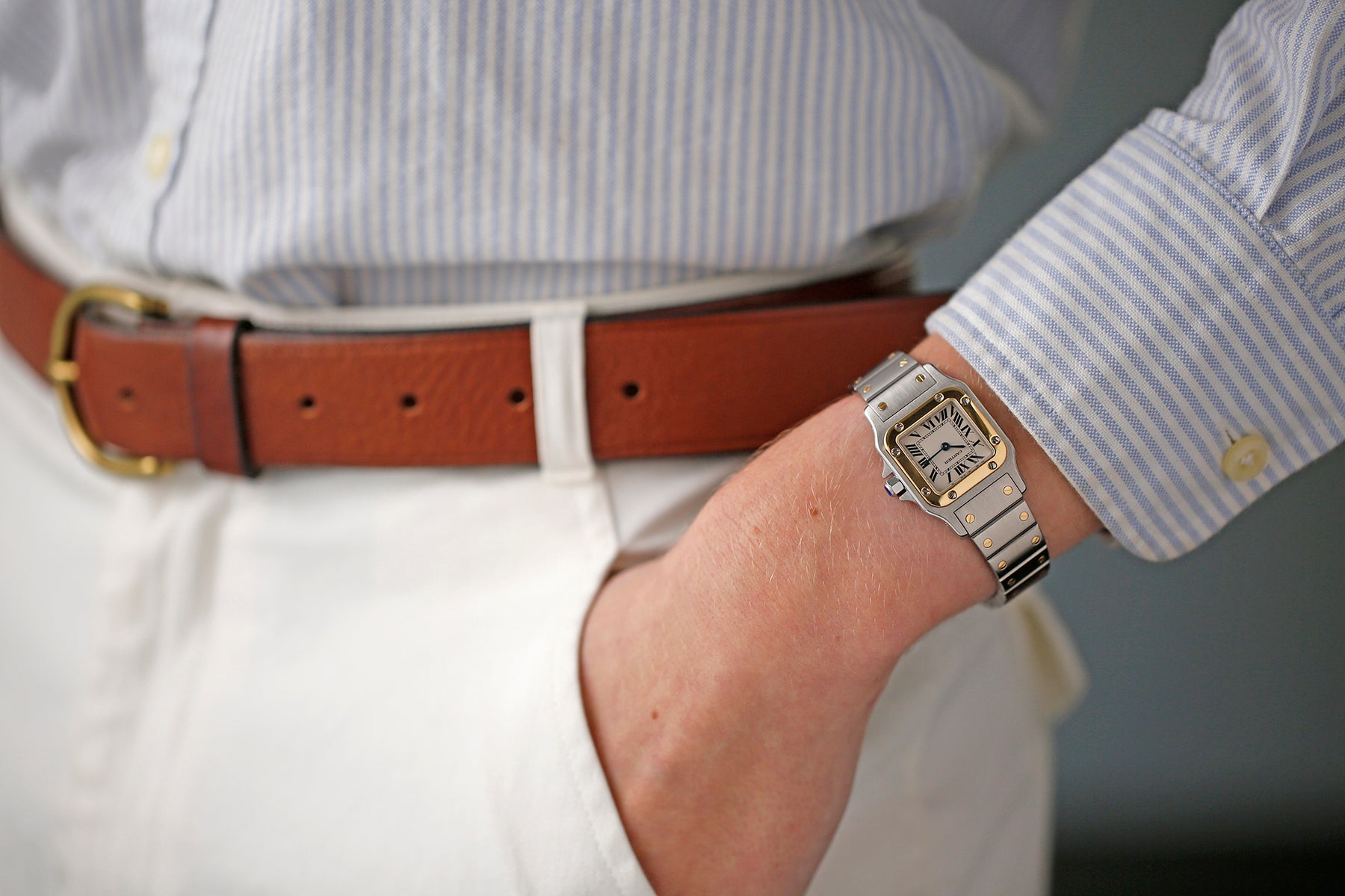 Cartier Santos Galbee Small W20012C4 – HODINKEE Shop