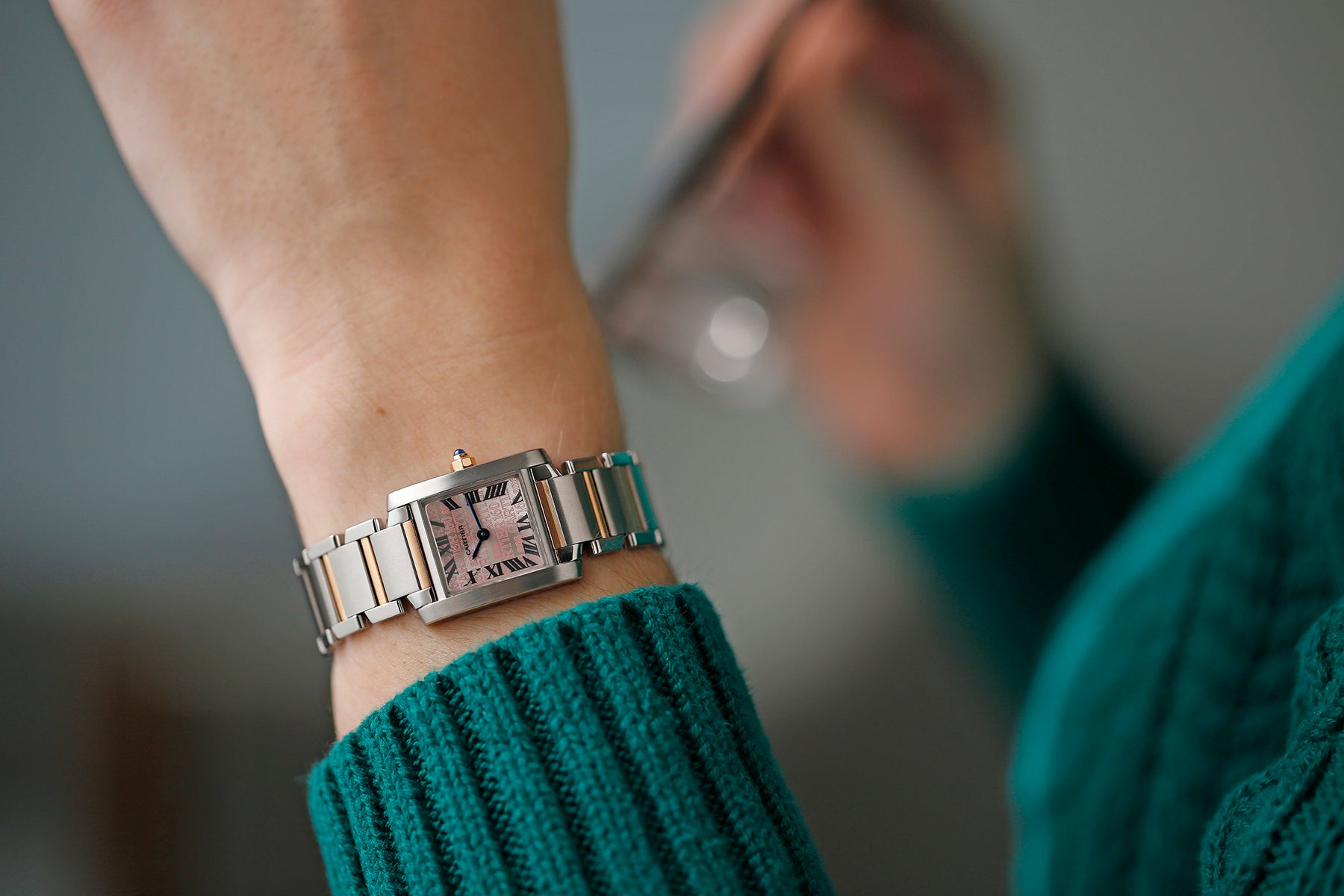 Cartier Tank Francaise Small 160th Anniversary Limited Edition