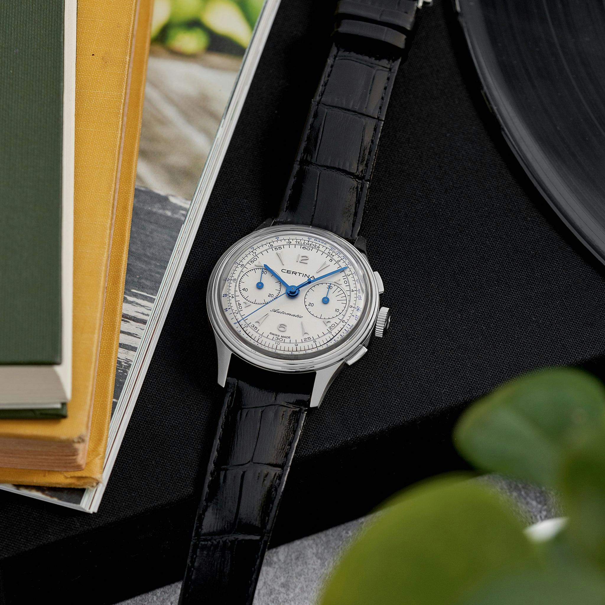 certina watch chronograph