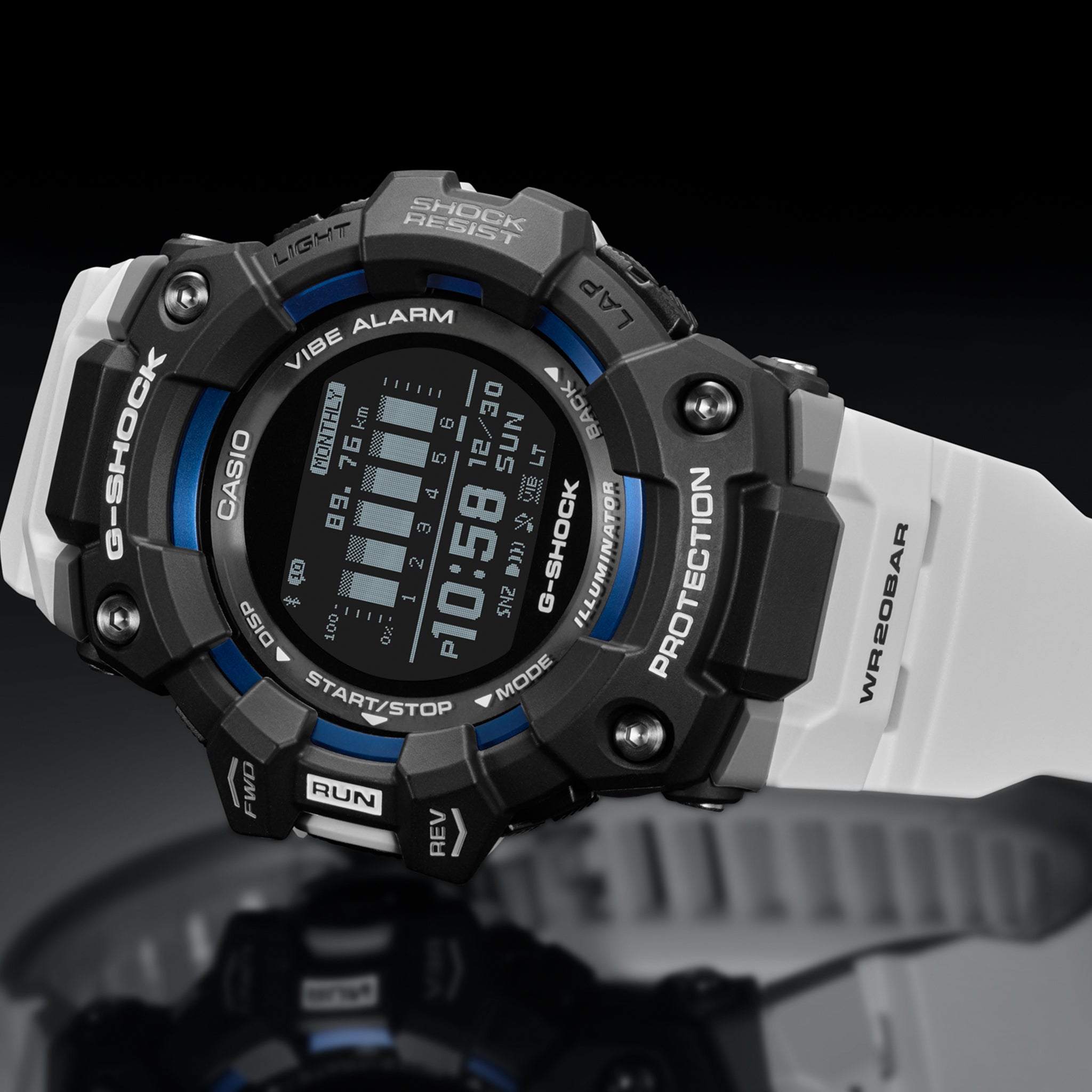 g shock blue strap