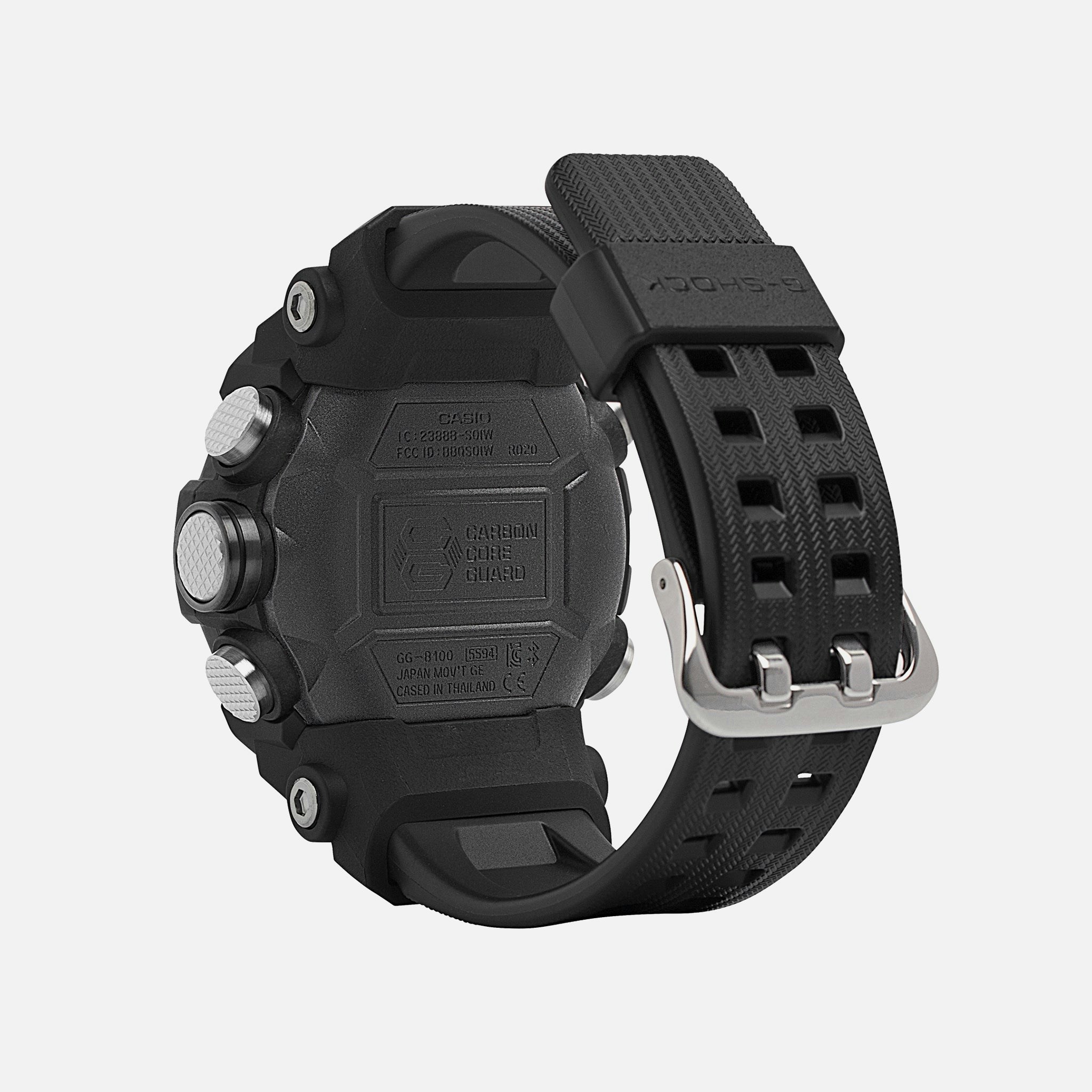 Ggb100 1b Master Of G Mudmaster Black Out With Carbon Bezel Hodinkee Shop