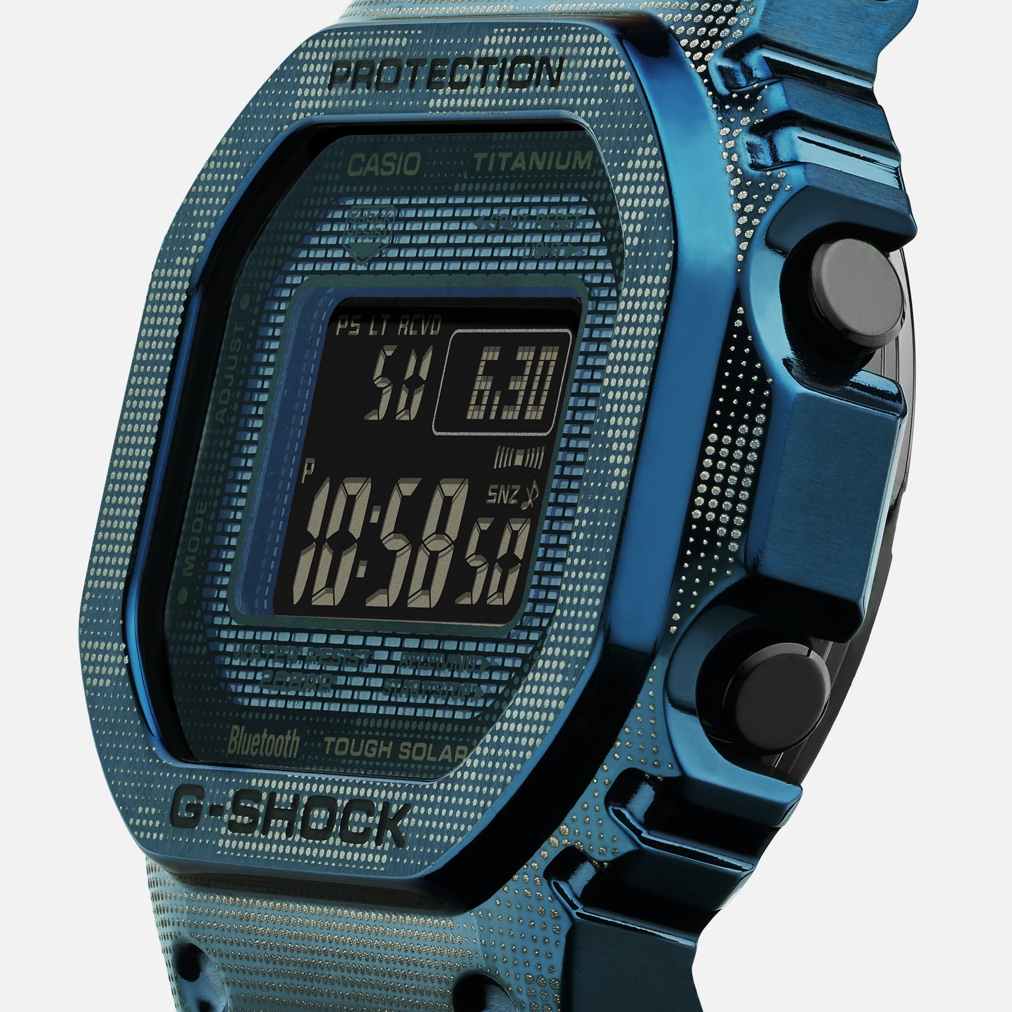 g shock camouflage blue