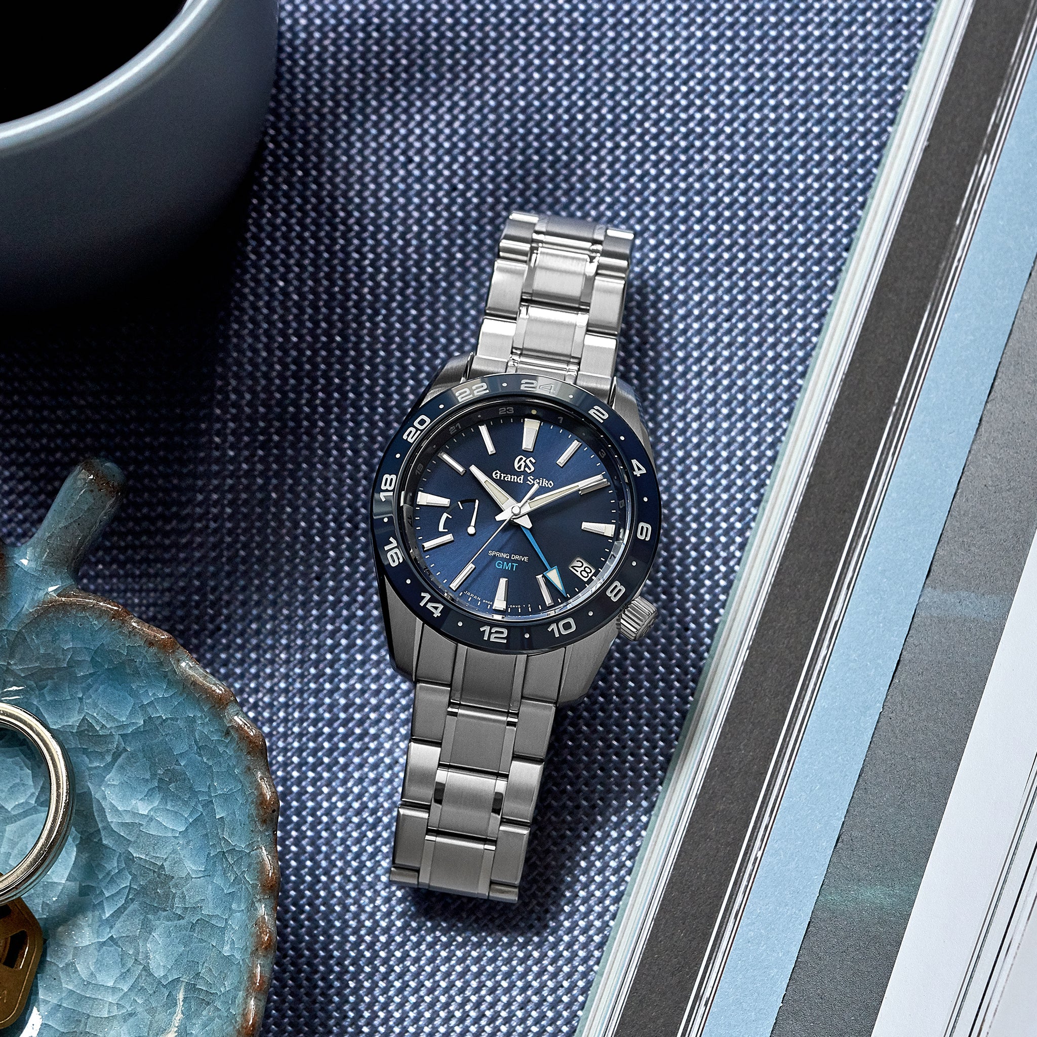 grand seiko blue