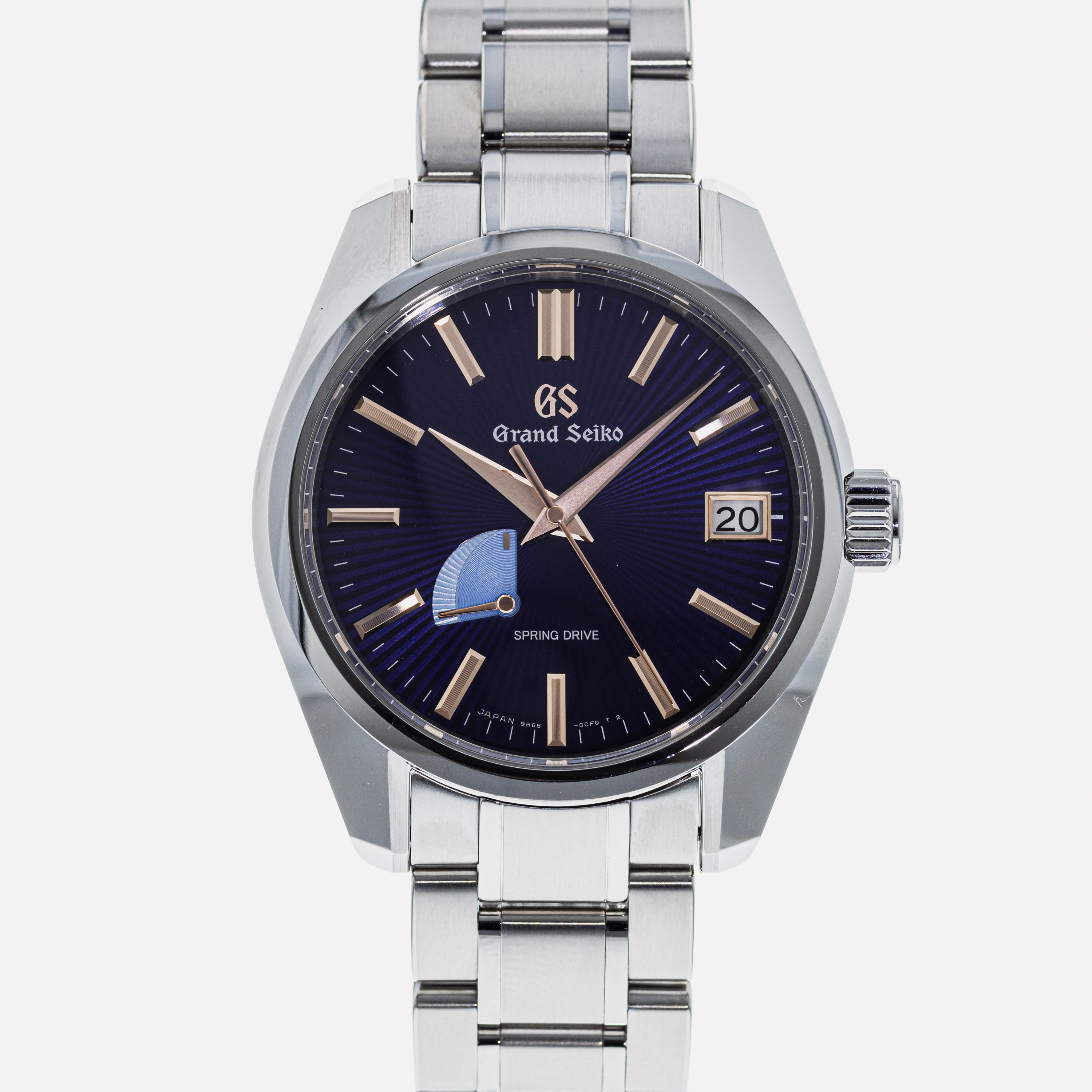 Grand Seiko Heritage Spring Drive Power Reserve Dusk Ginza SBGA447