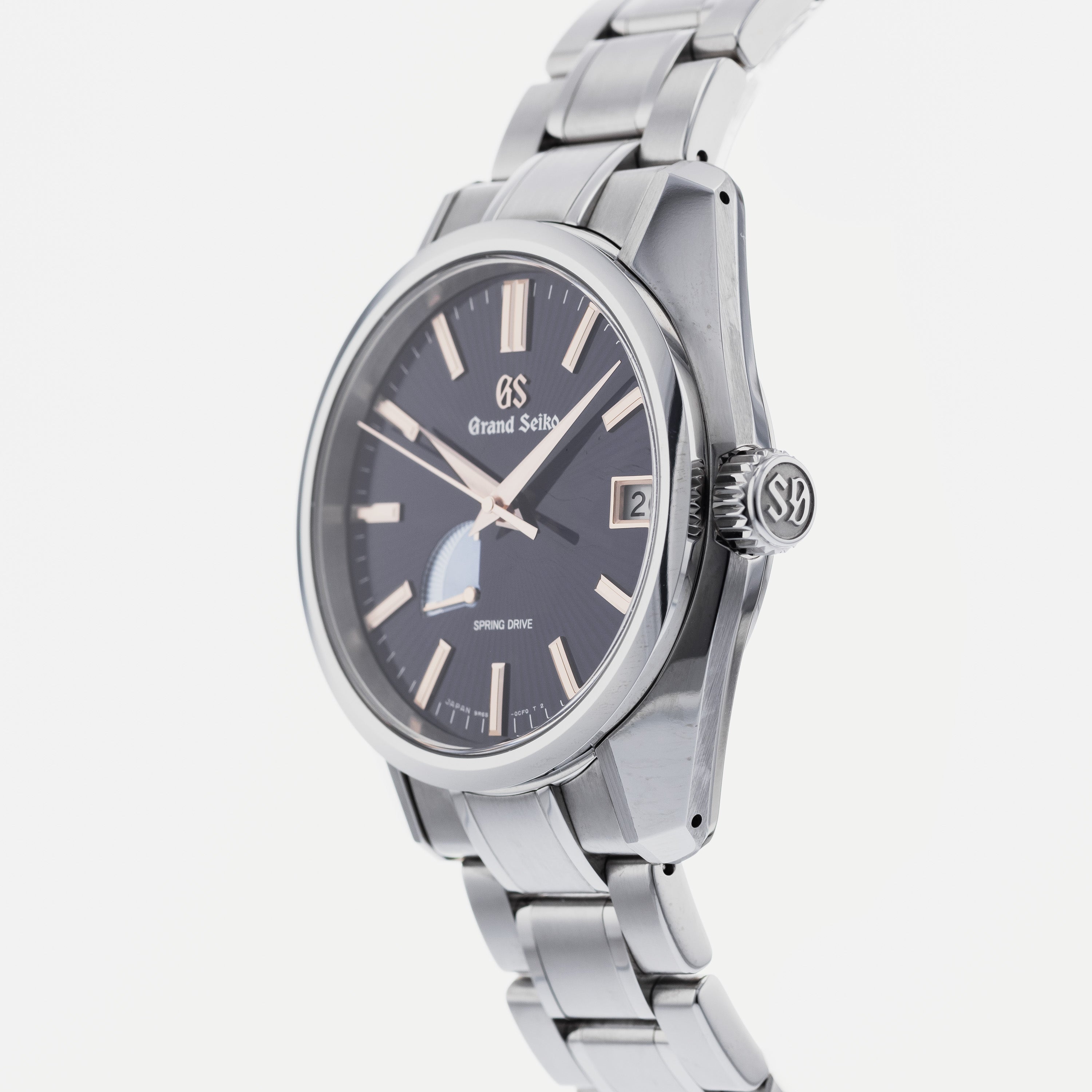 Grand Seiko Heritage Spring Drive Power Reserve Dusk Ginza