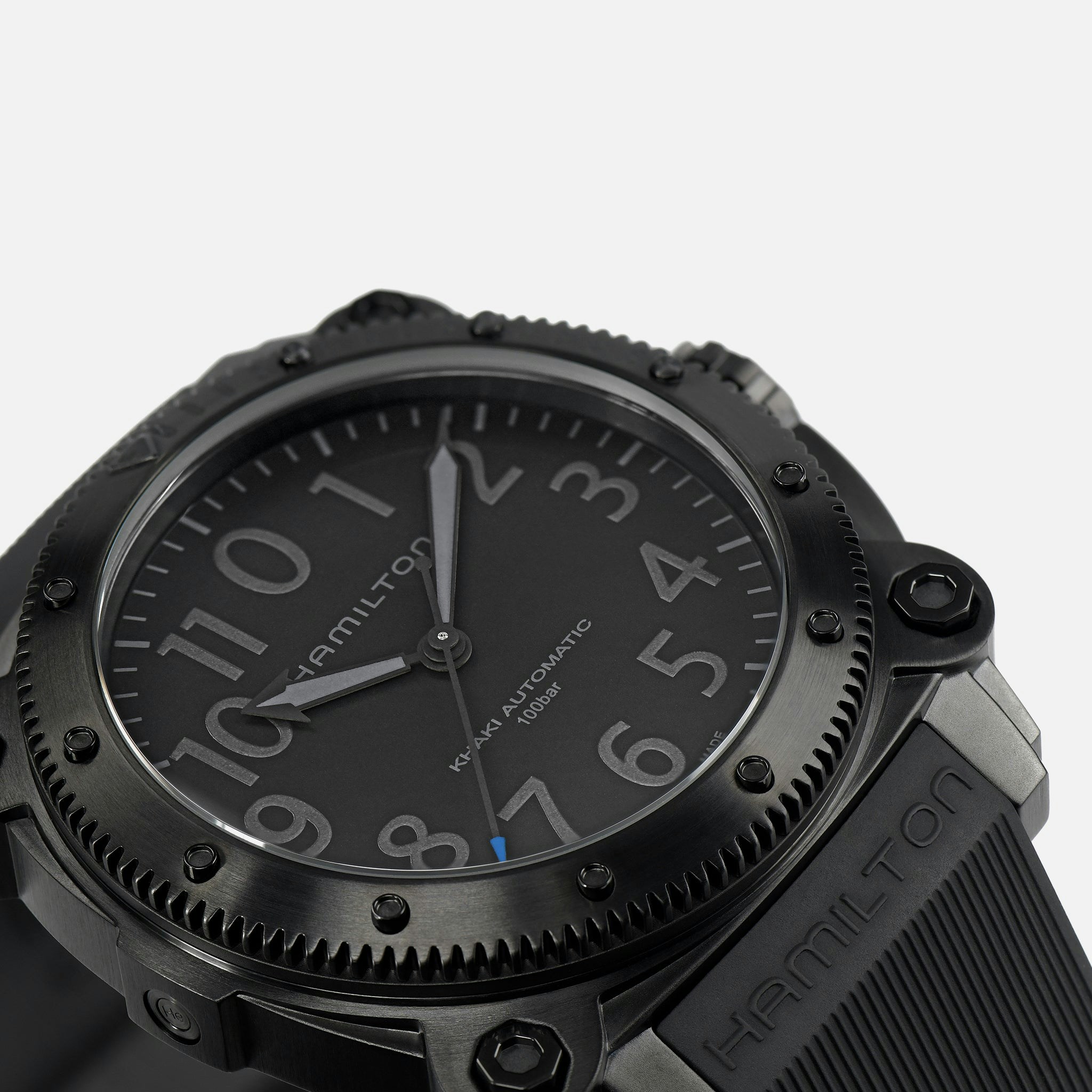 Hamilton Khaki Navy Belowzero Limited Edition With Blue Accents Hodinkee Shop