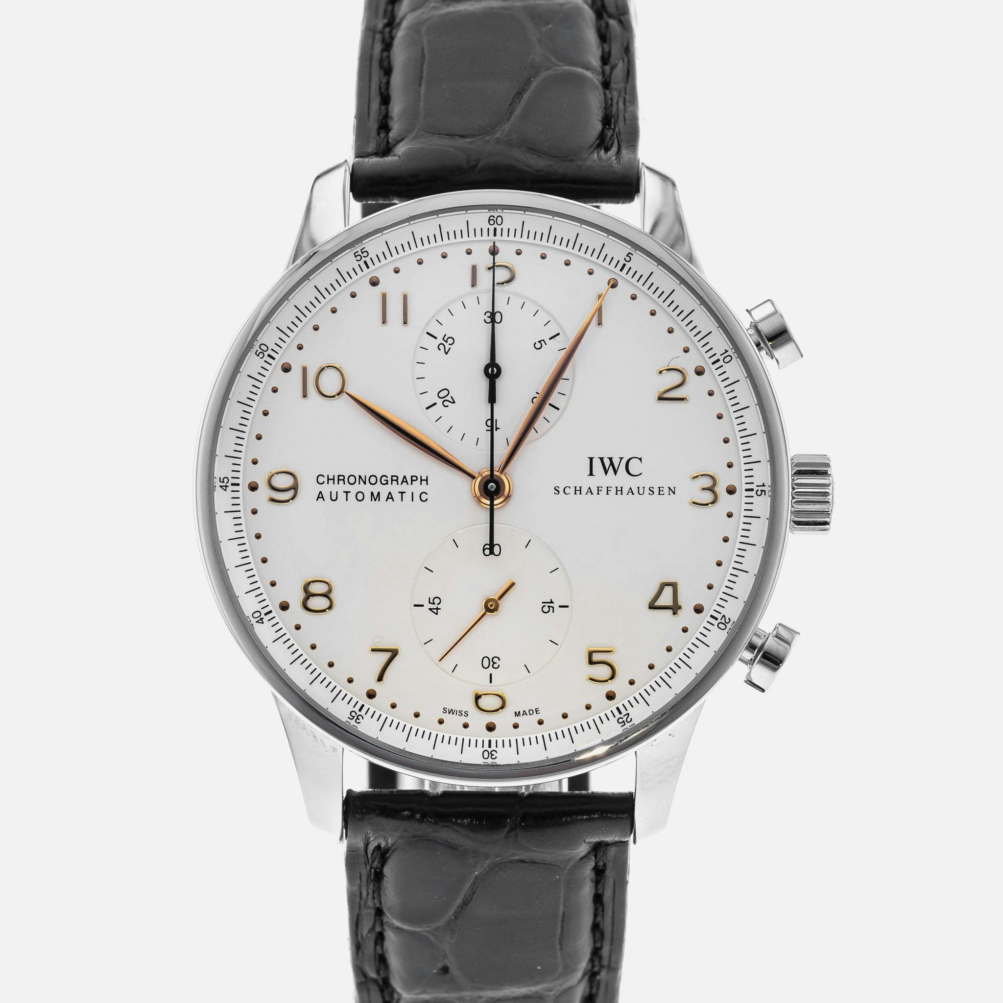 時計 IWC SCHAFFHAUSEN IW371445 IWC Schaffhausen Portugieser Chronograph Automatic Ref. IW3714-45