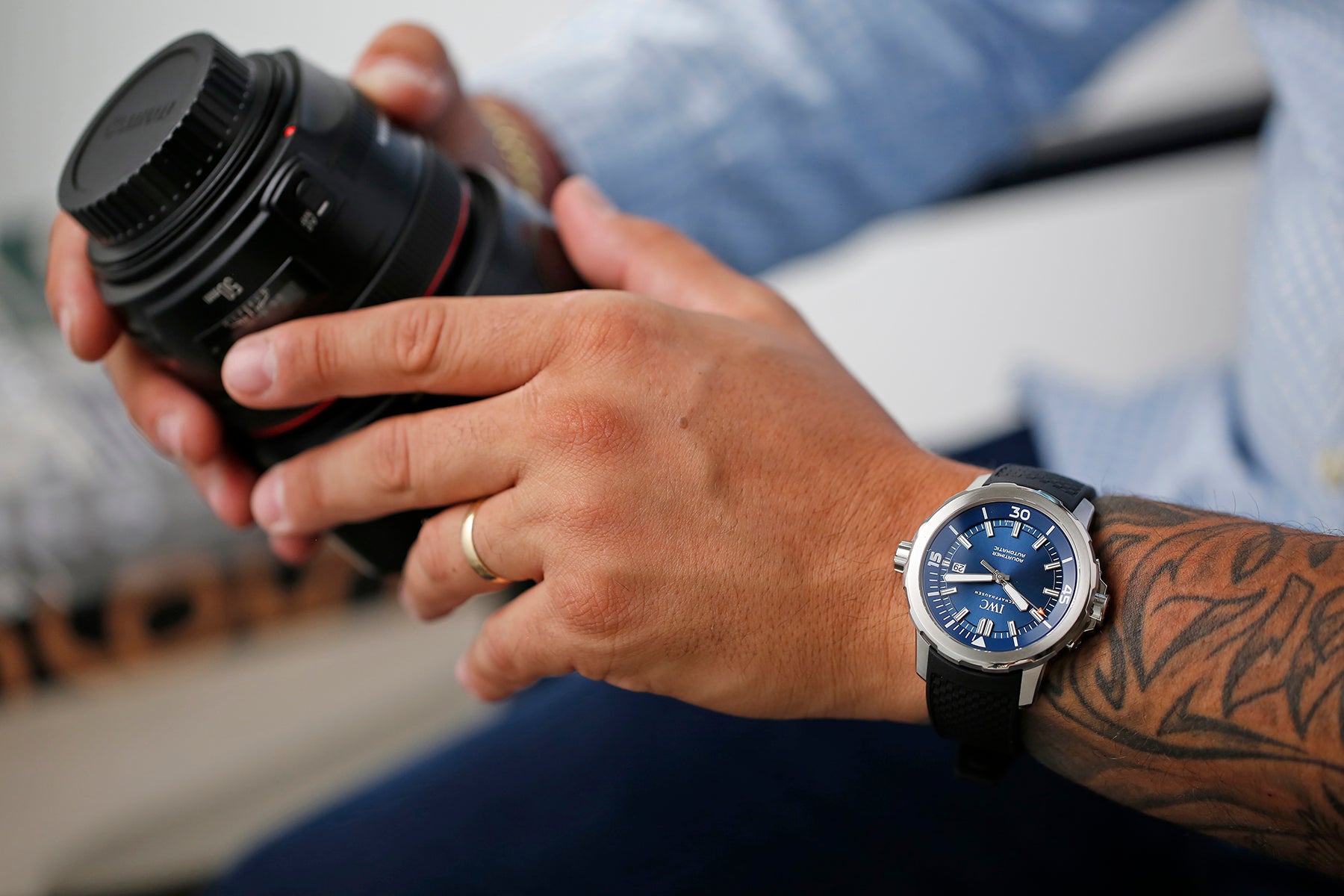 IWC Aquatimer Expedition Jacques-Yves Cousteau IW3290-05