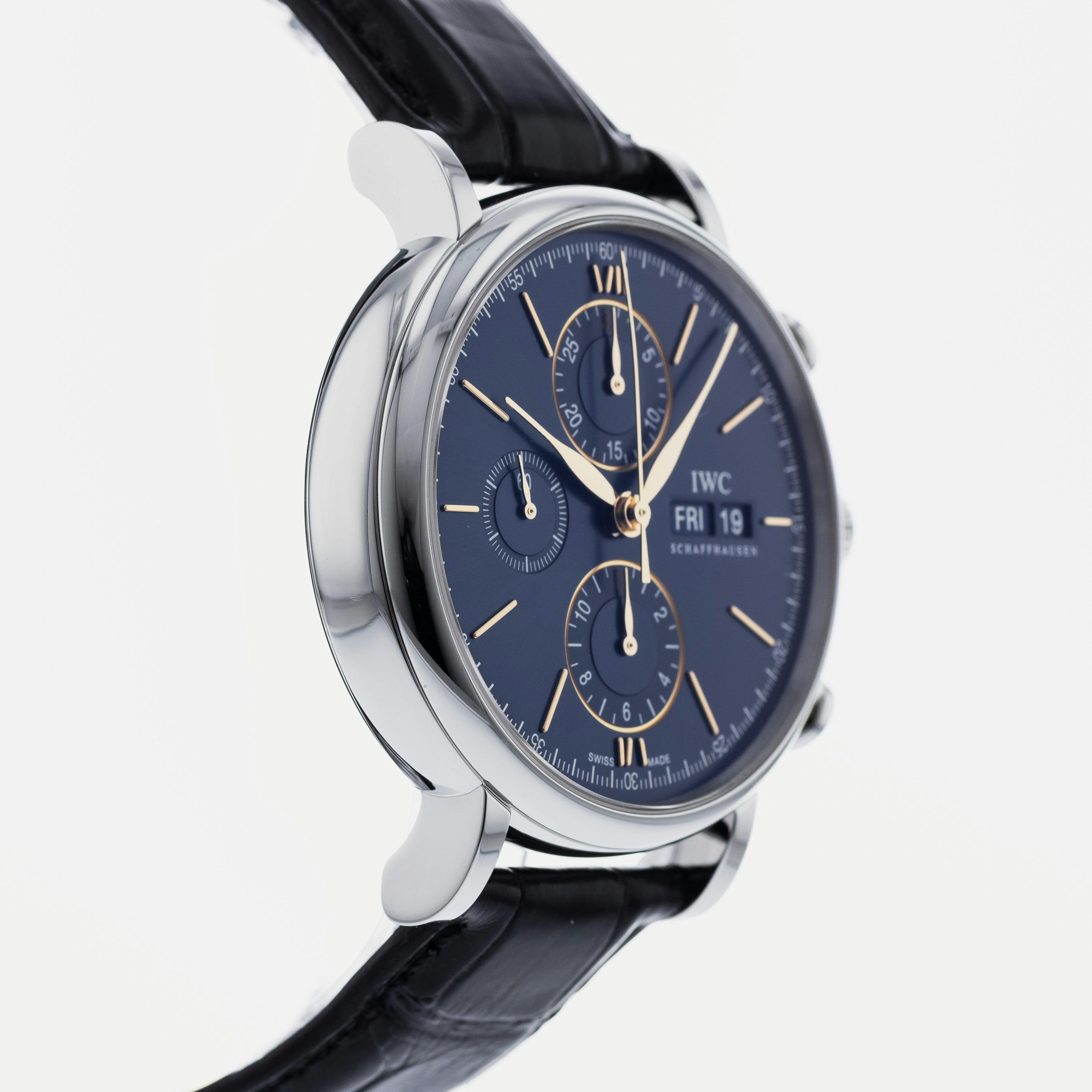 IWC Portofino Day-Date Chronograph IW3910-36 – HODINKEE Shop