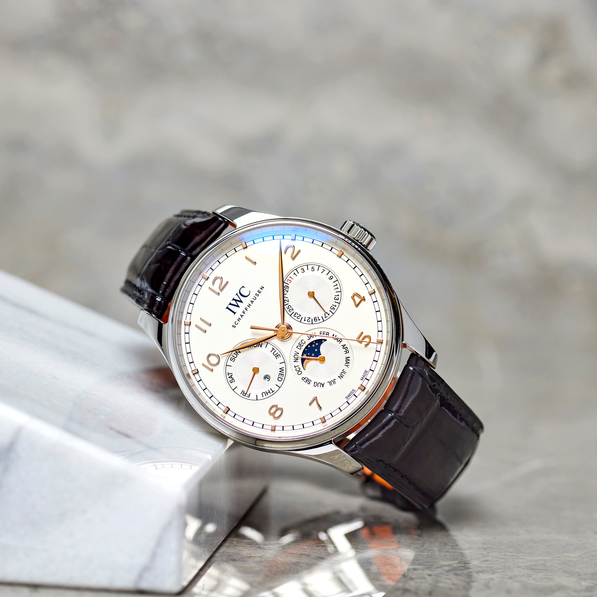 IWC Portuguese Perpetual Calendar 42 IW344203 – HODINKEE Shop