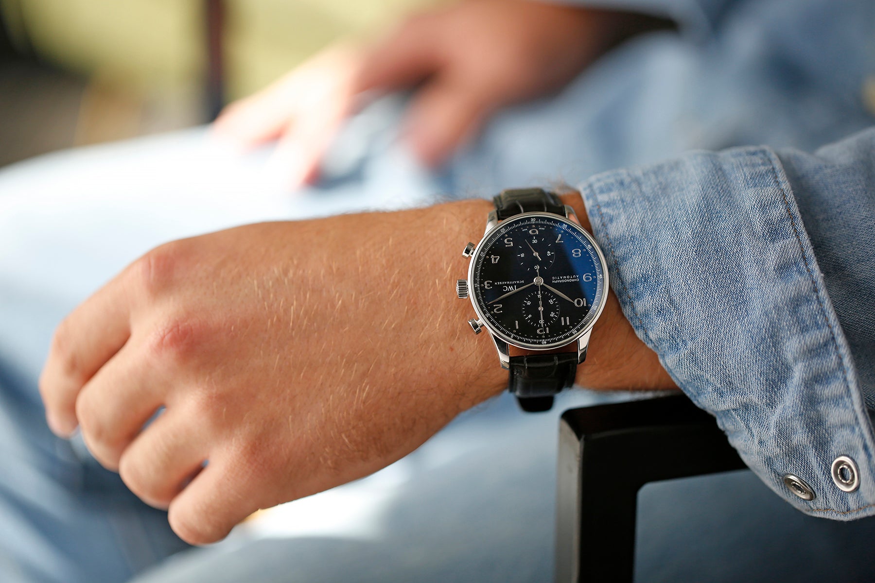 IWC Portuguese Chronograph IW3714 38 HODINKEE Shop