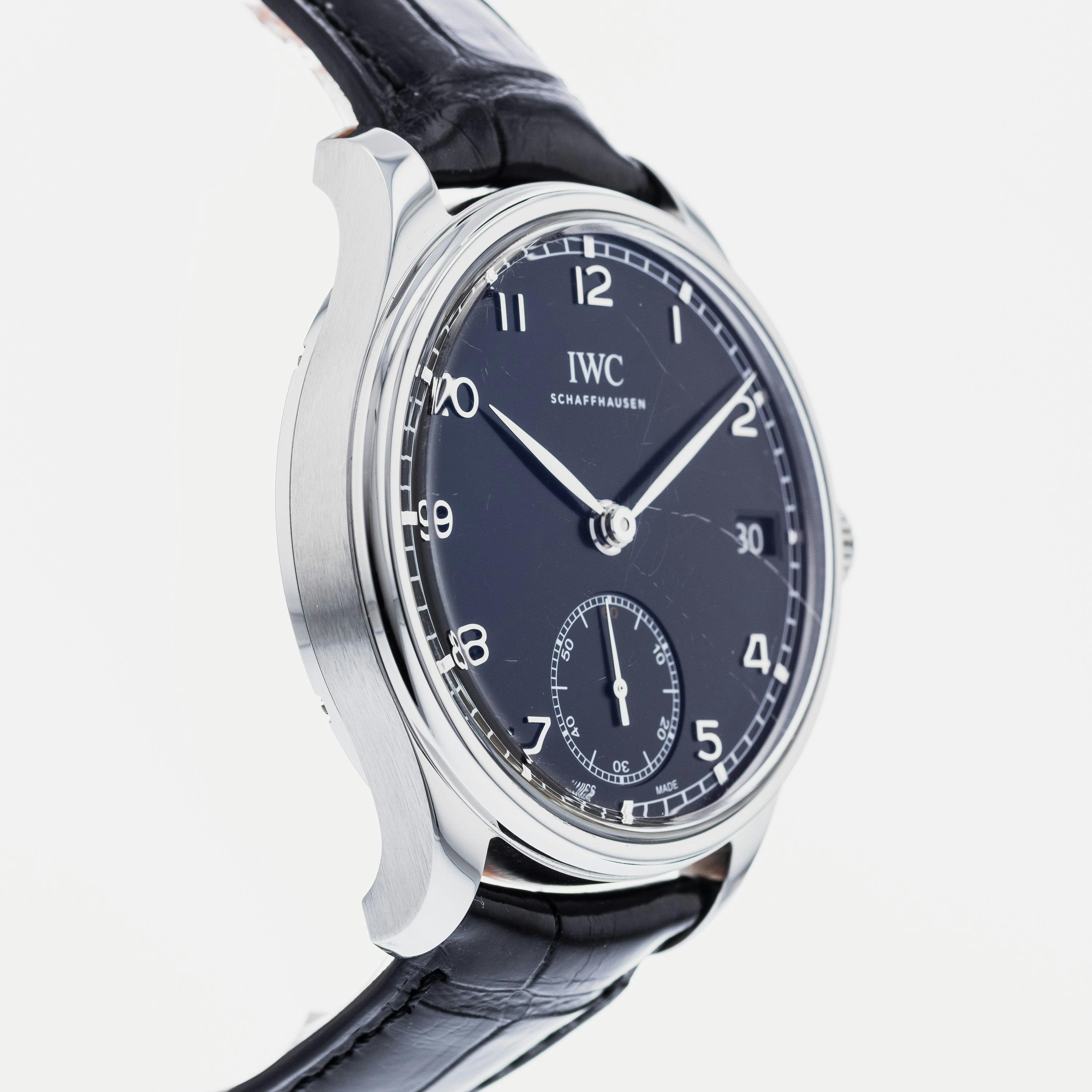 IWC Portuguese Hand-Wound Eight Days IW5102-02 – HODINKEE Shop