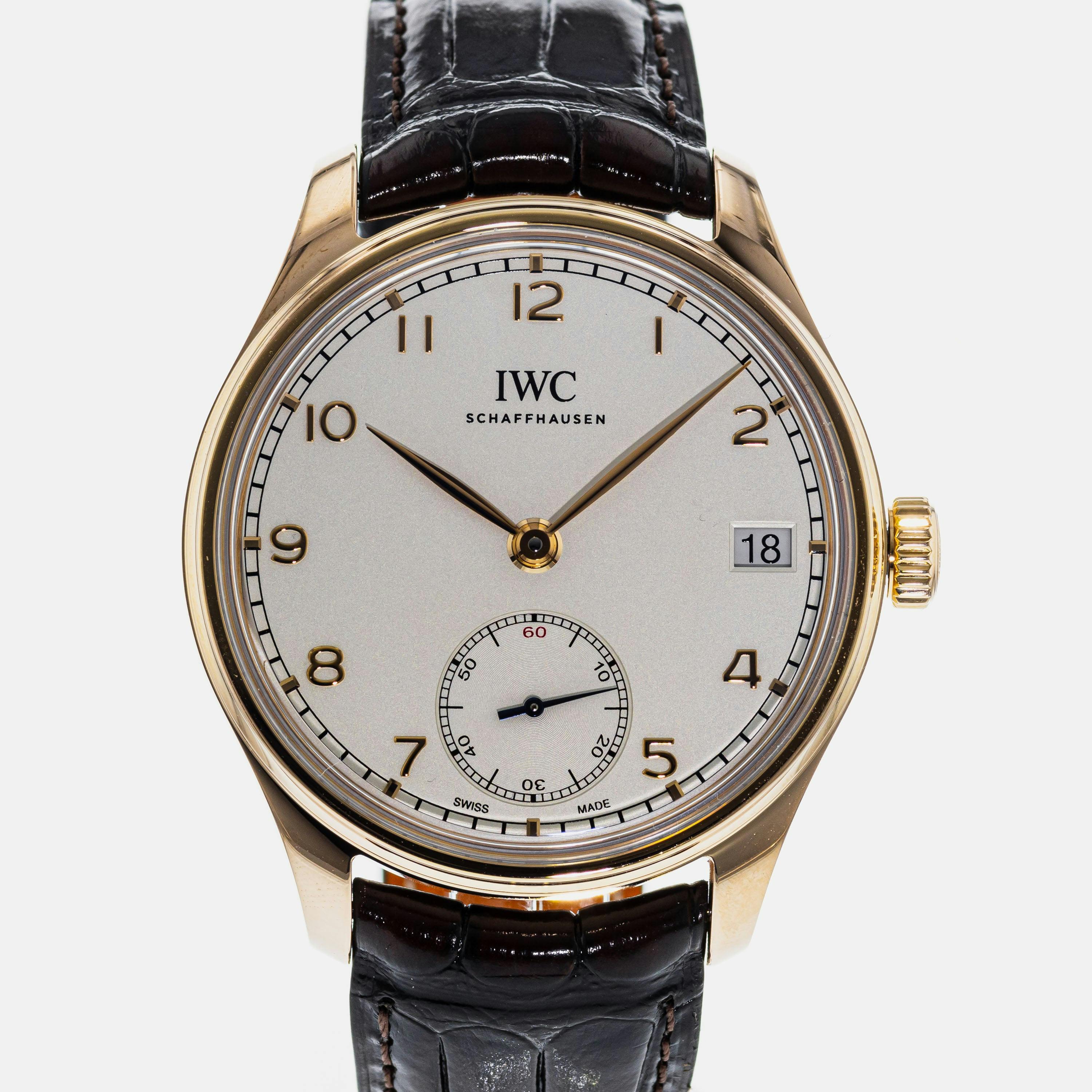 IWC Portuguese Hand-Wound Eight Days IW5102-04 – HODINKEE Shop