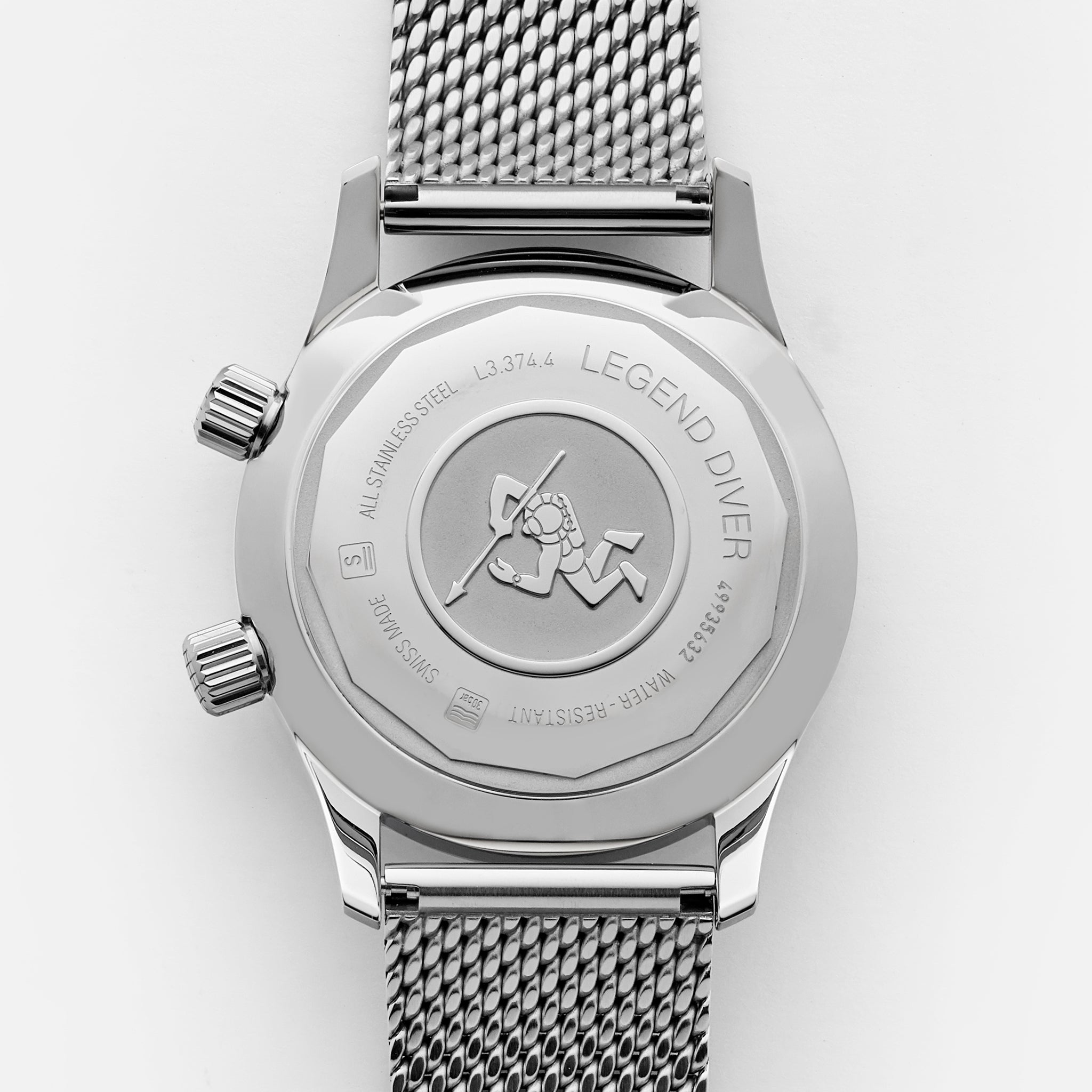longines legend diver 36mm thickness