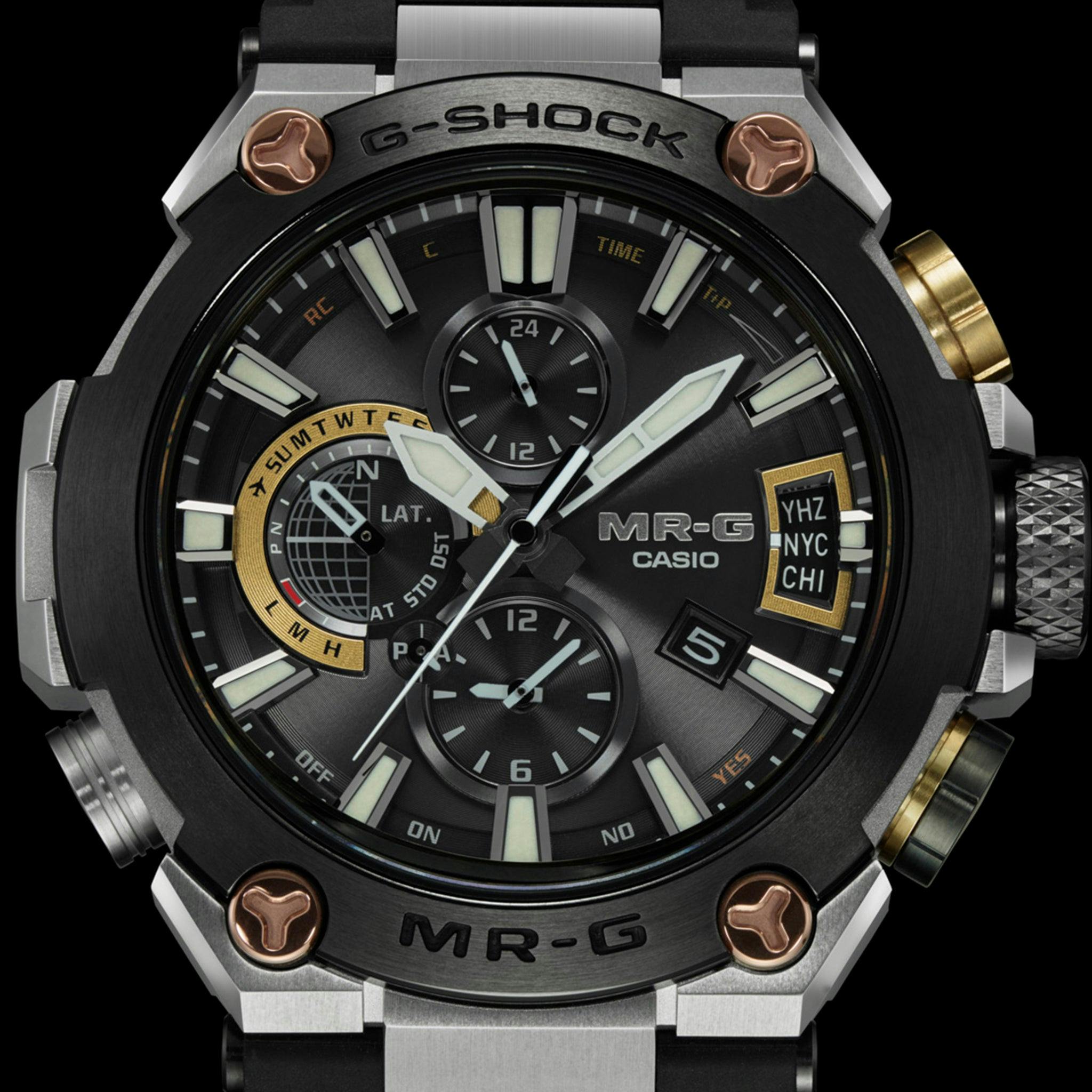 G-SHOCK MRG-G2000R-1A With Fluoro-Rubber Band – HODINKEE Shop