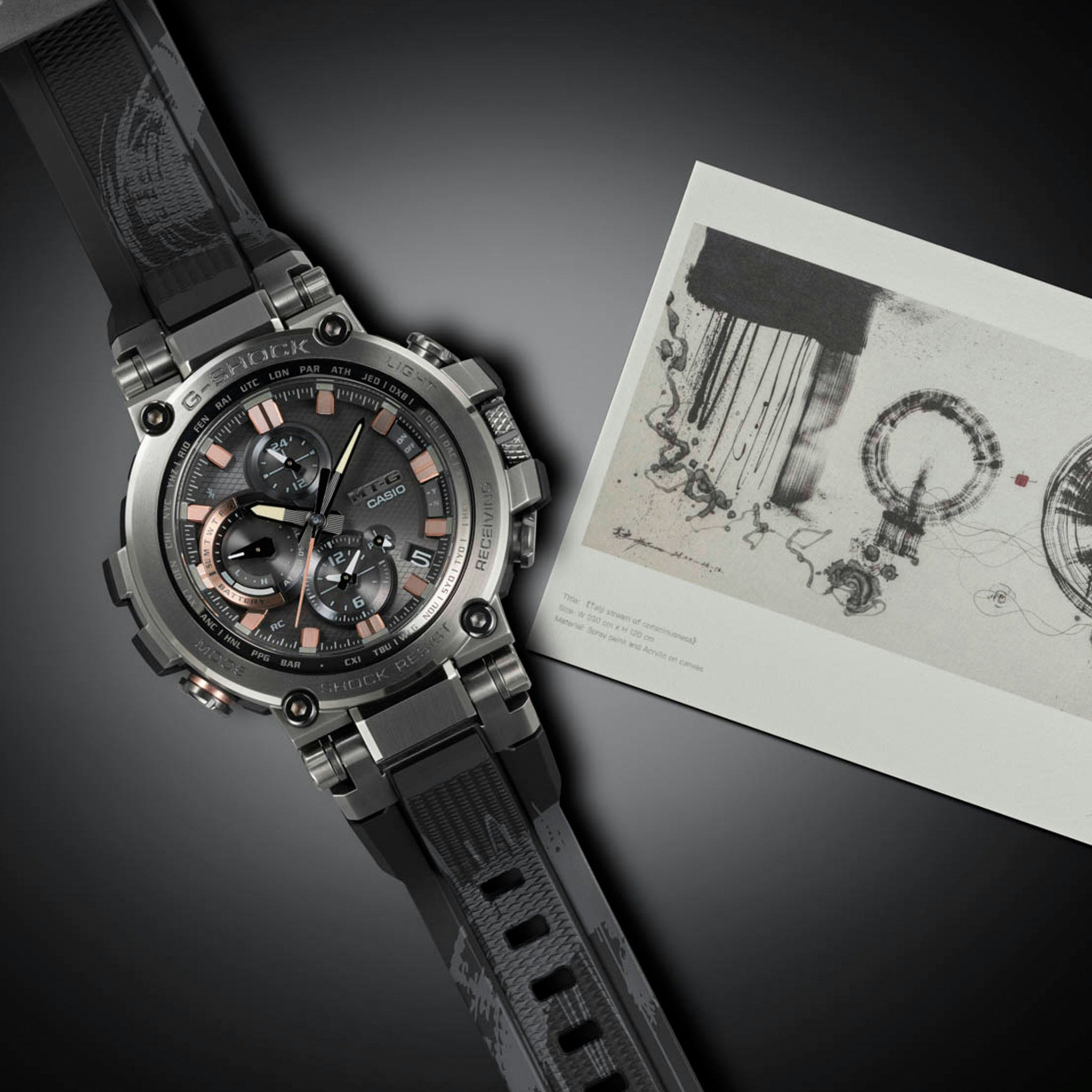G Shock Mtg B1000tj 1a Formless Tai Chi Limited Edition Hodinkee Shop